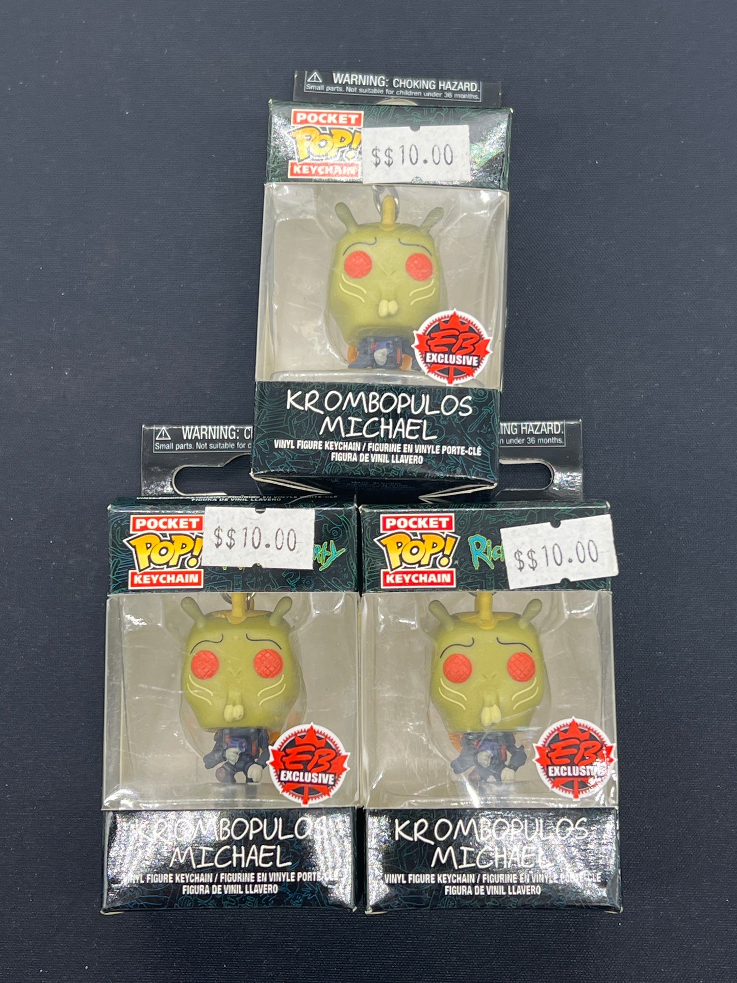 Auction Lot 165: Funko POP Keychain Krombopulos Michael Lot