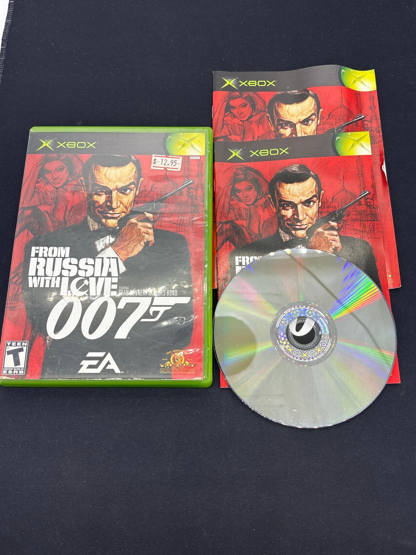 Auction Lot 224: XBOX Video Game From Russia With Love 007 CIB