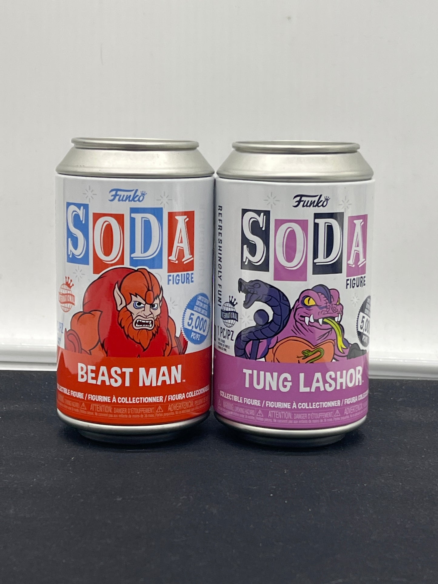 Auction Lot 50: Funko Soda Figures Beast Man Tung Lashor Lot of 2