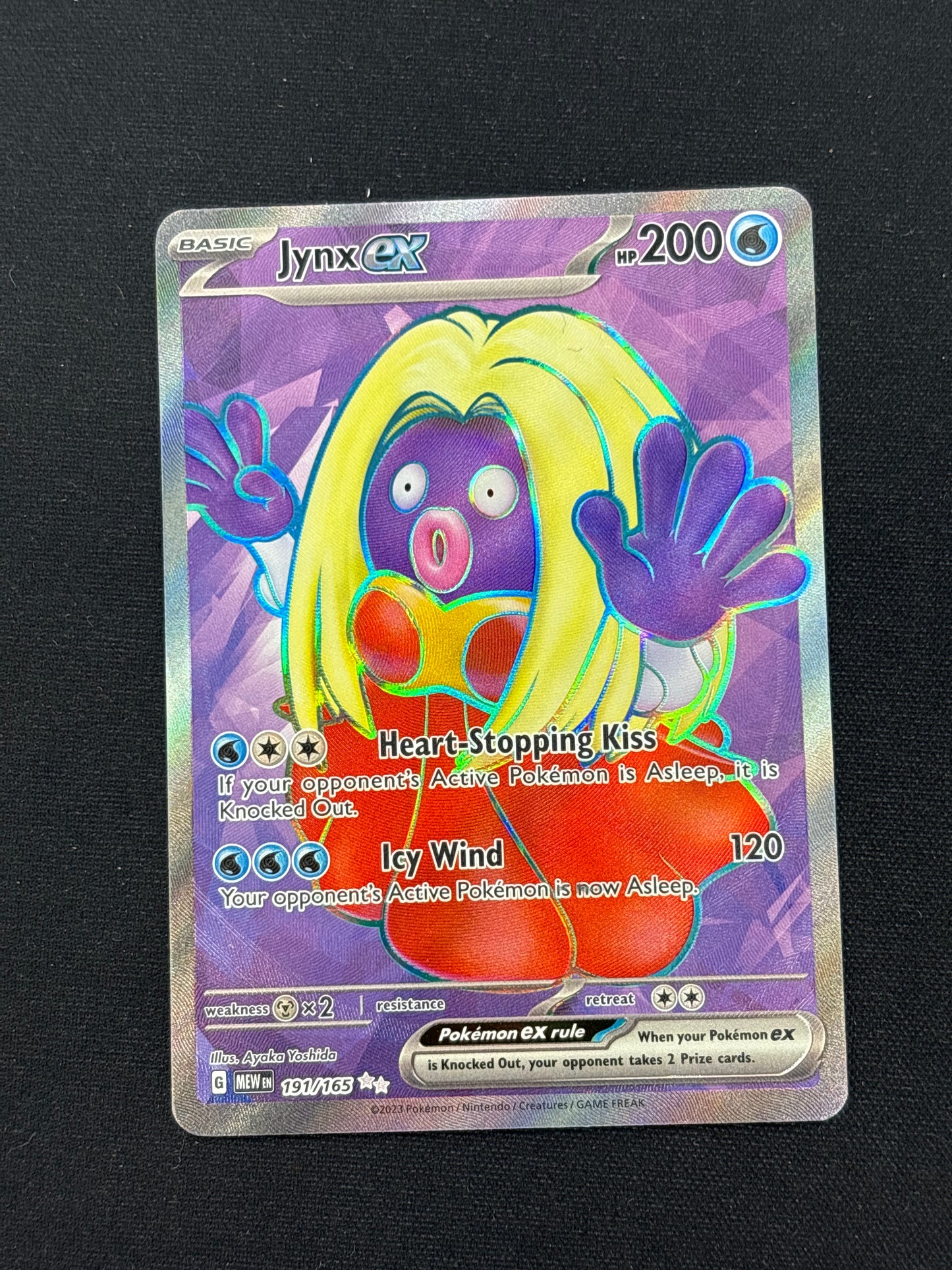 Auction Lot 265: Jynx EX Full Art Card Conditions Vary