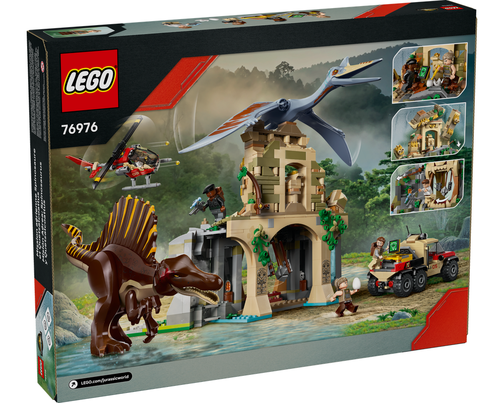 76976 Spinosaurus & Quetzalcoatlus Air Mission