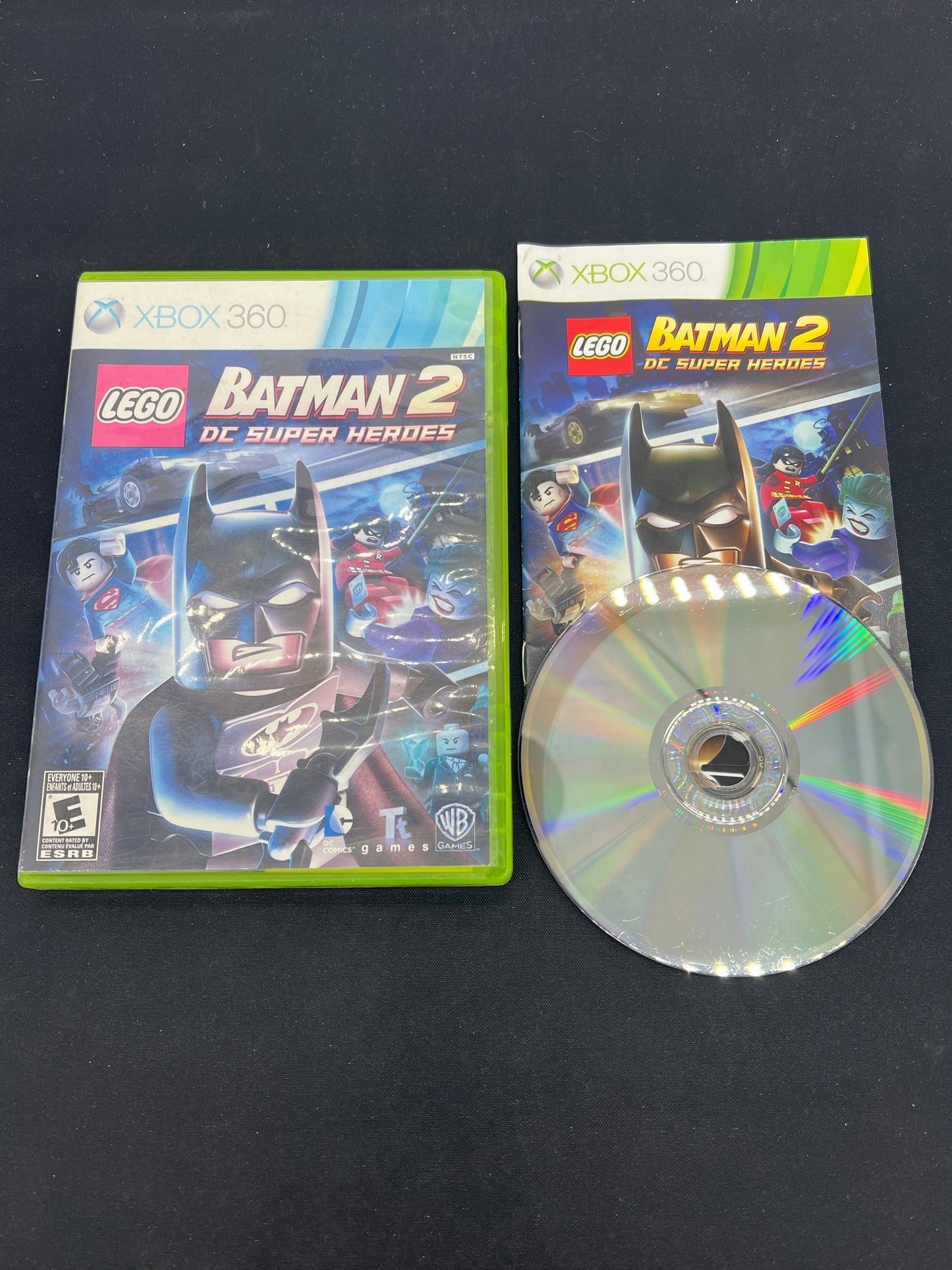 Auction Lot 123: XBOX 360 Video Game Lego Batman 2 CIB