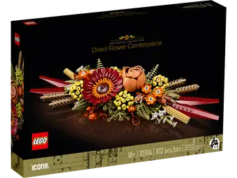Dried Flower Centerpiece Lego 10314