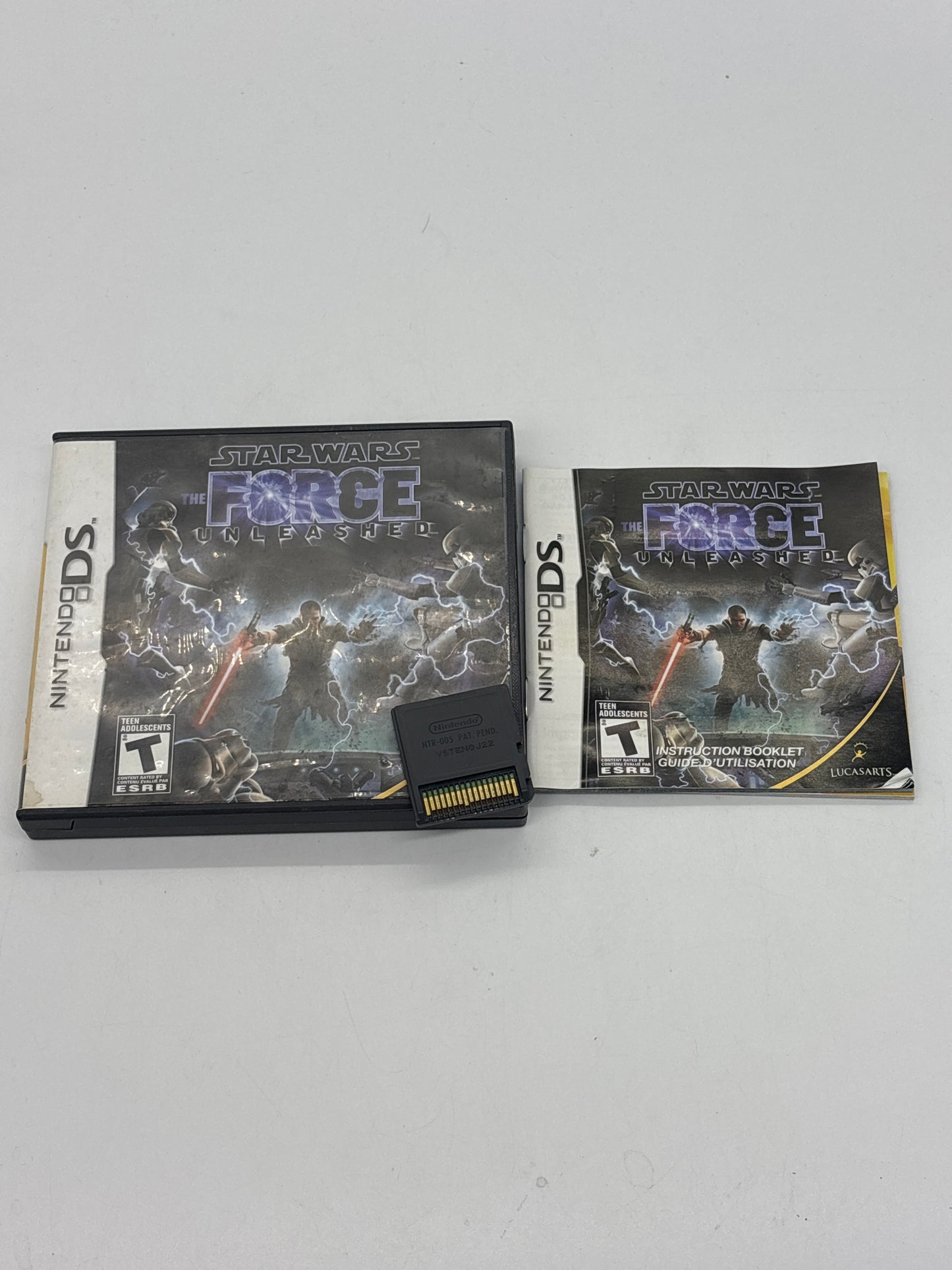 Auction Lot 80: Star Wars Force Unleashed Video Game Nintendo DS CIB