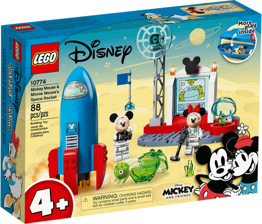 10774 Mickey Mouse & Minnie Mouse & Space Rocket