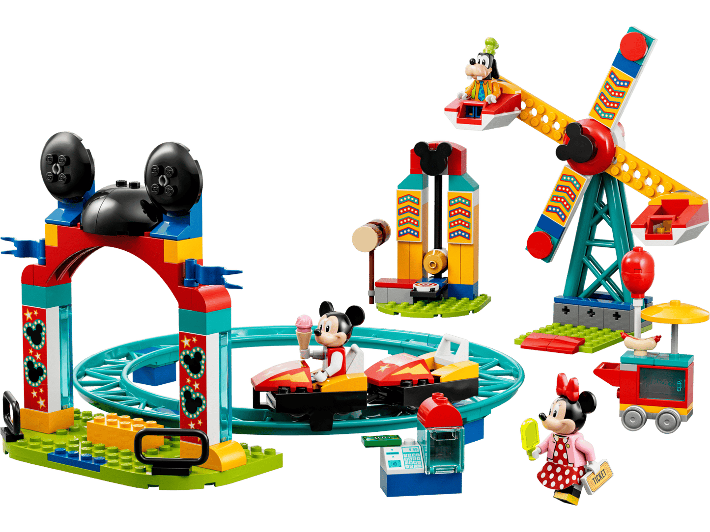 10778 Mickey, Minnie And Goofy Fairground Fun