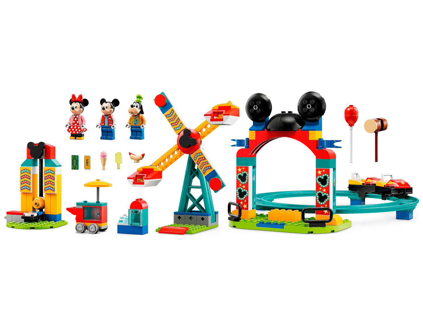 10778 Mickey, Minnie And Goofy Fairground Fun