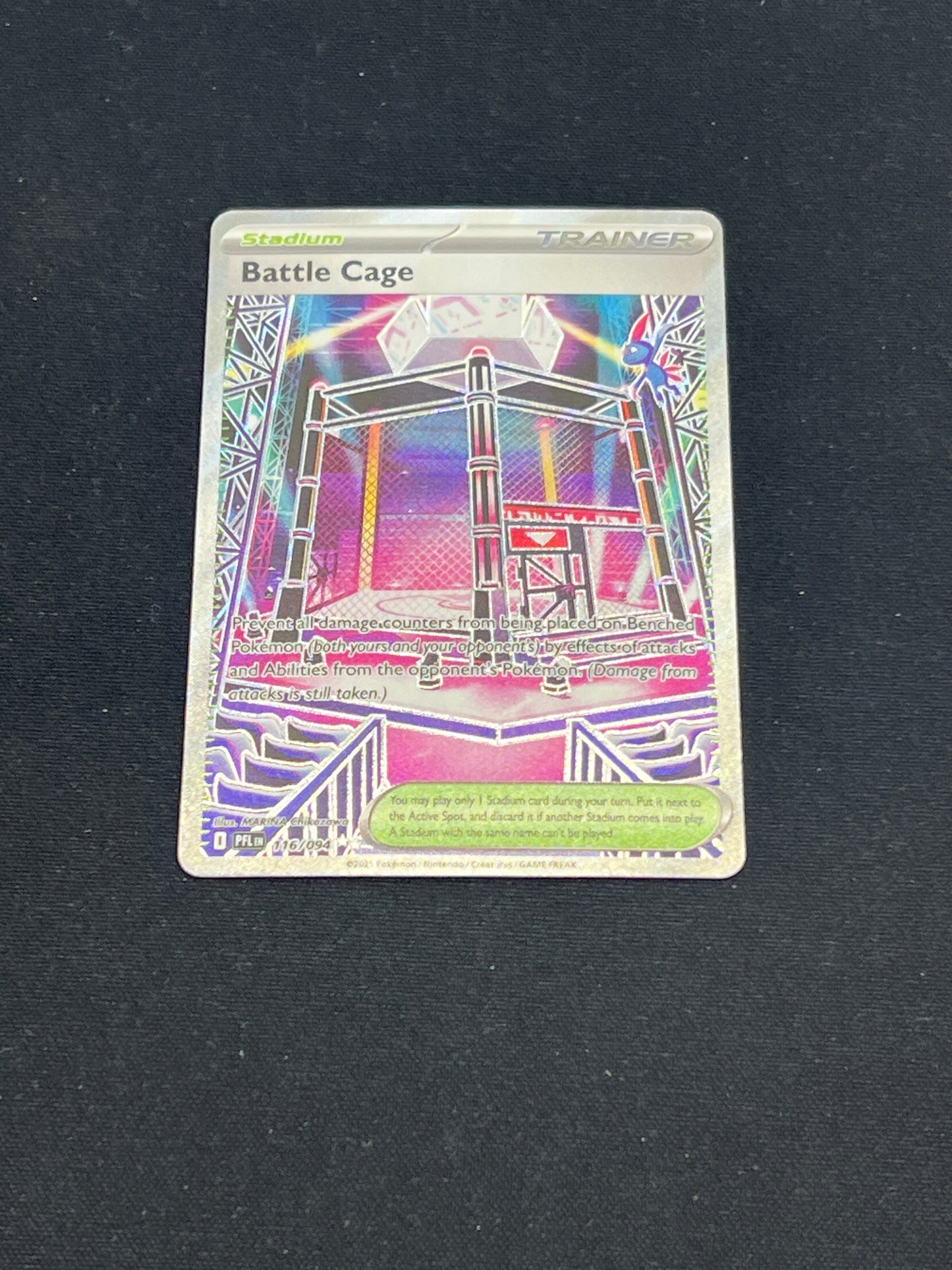 Auction Lot 295: Pokemon Cards Battle Cage Full Art Conditions Vary
