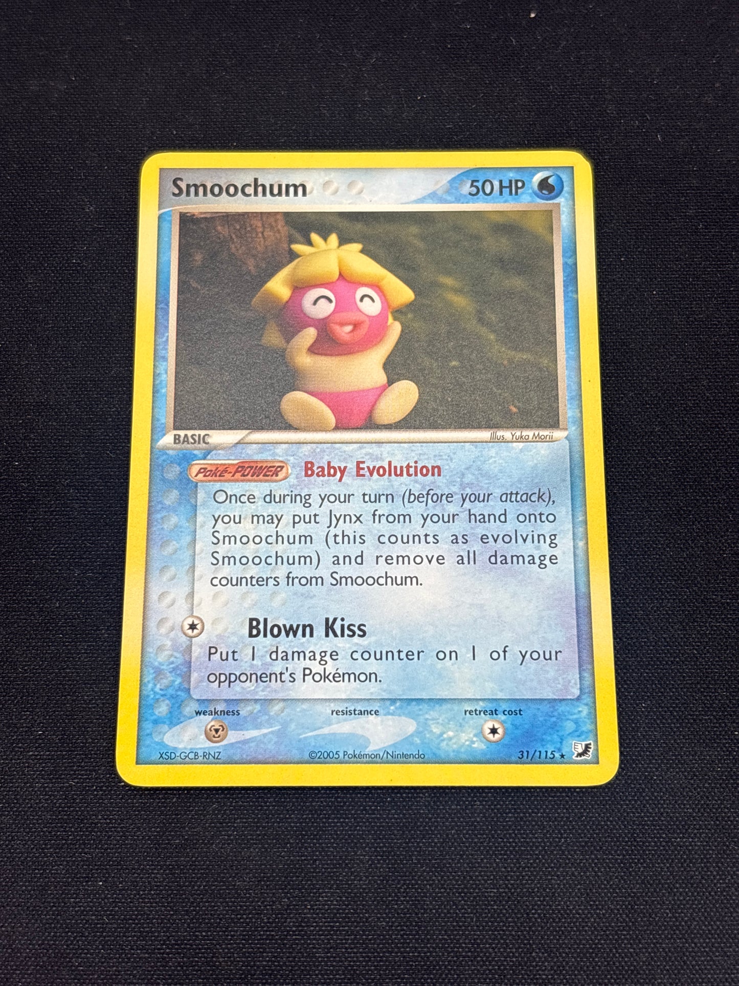 Auction Lot 270: Pokemon Cards Smoochum Mid Era Common Condition Vary