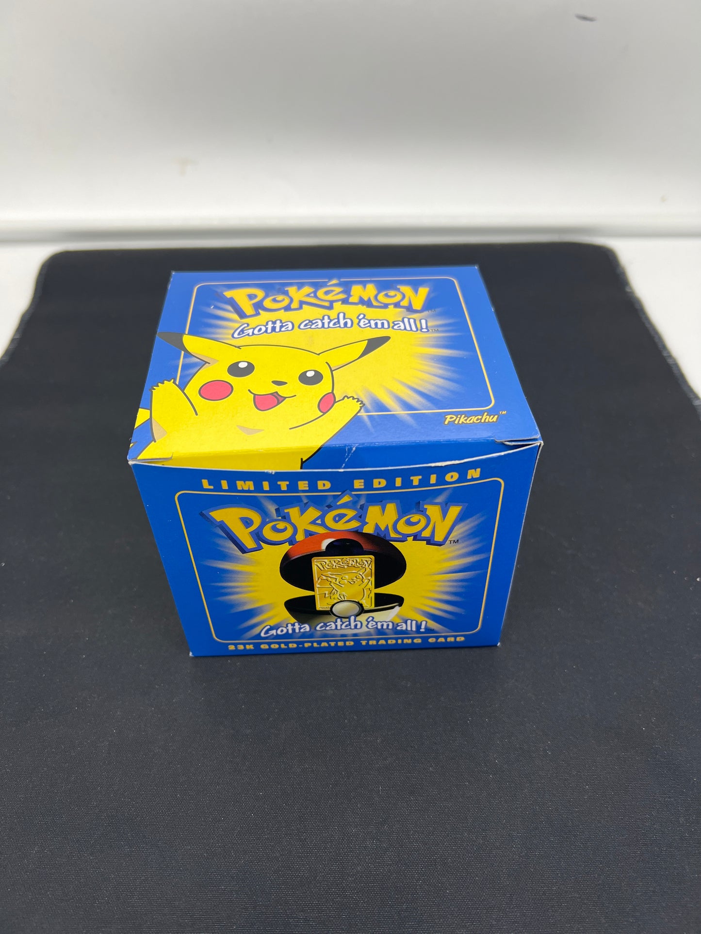 Auction Lot 4: Pokemon 23K Gold Plated Pikachu With Box Sealed