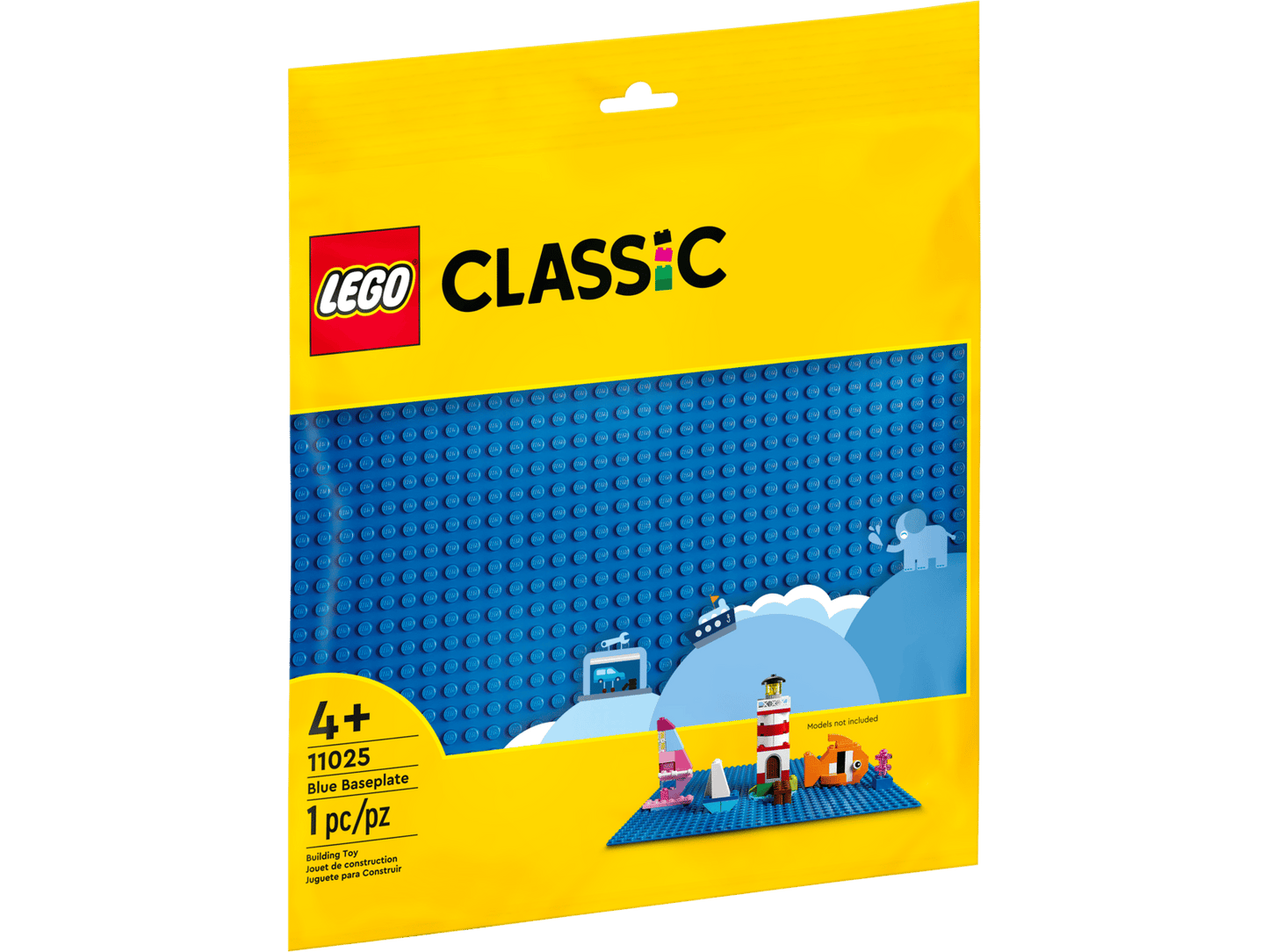 Lego Blue Baseplate 11025