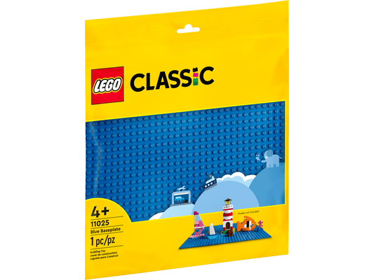 Lego Blue Baseplate 11025