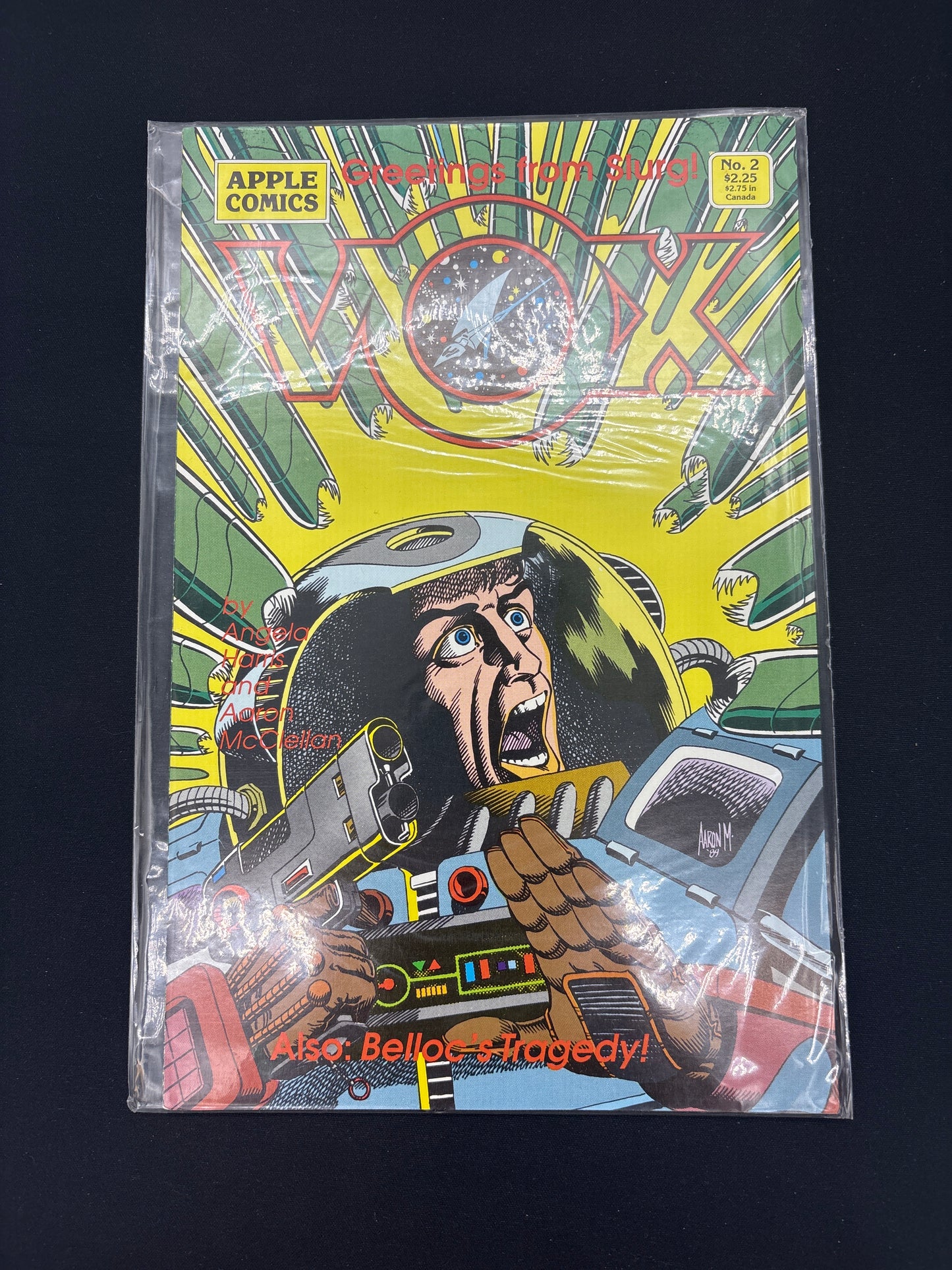 Auction Lot 90: Apple Comics Comics Vox Issue 2 Comic Book