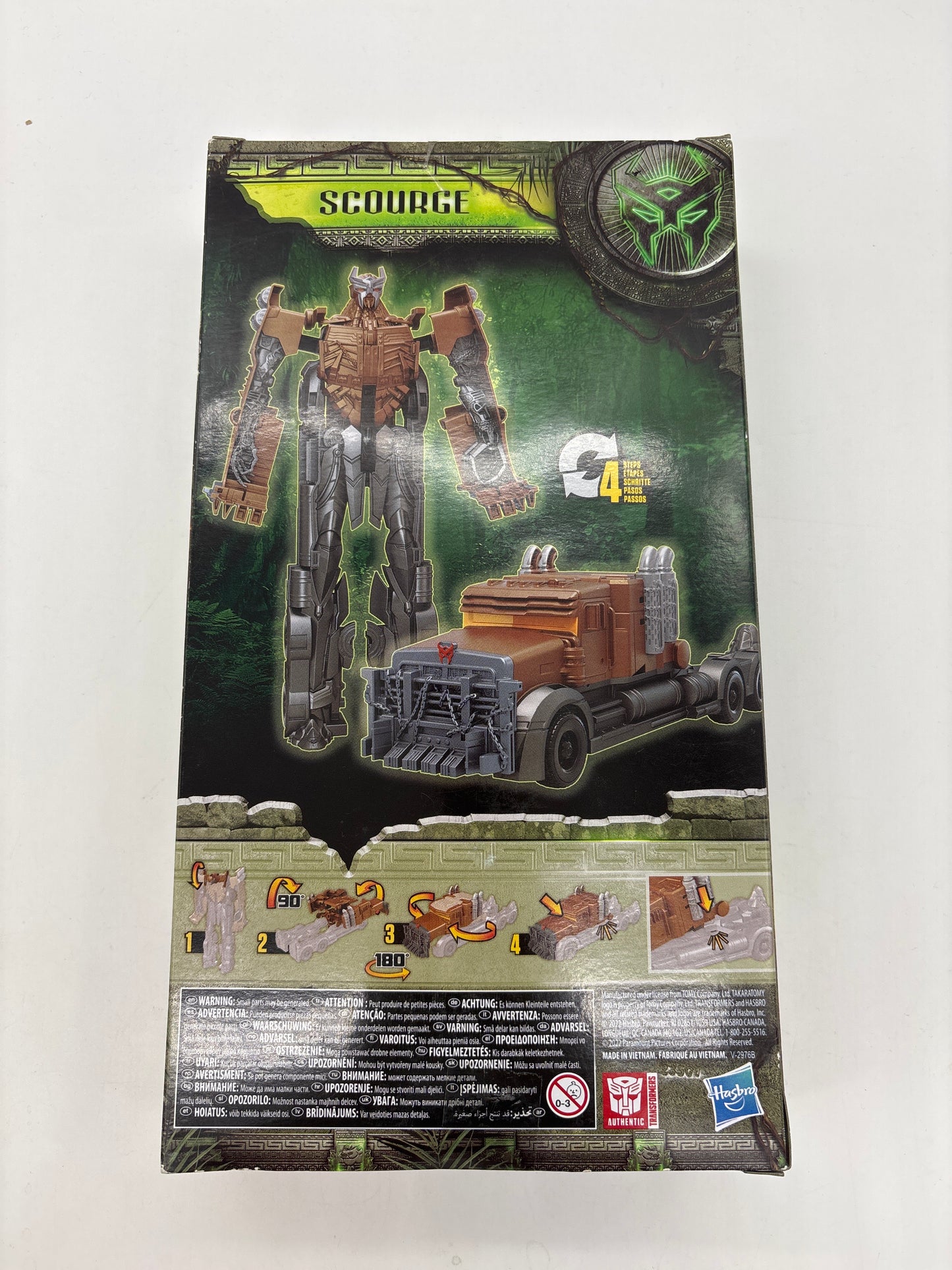 Auction Lot 190:Transformers Rise of the Beasts Scourge Figure