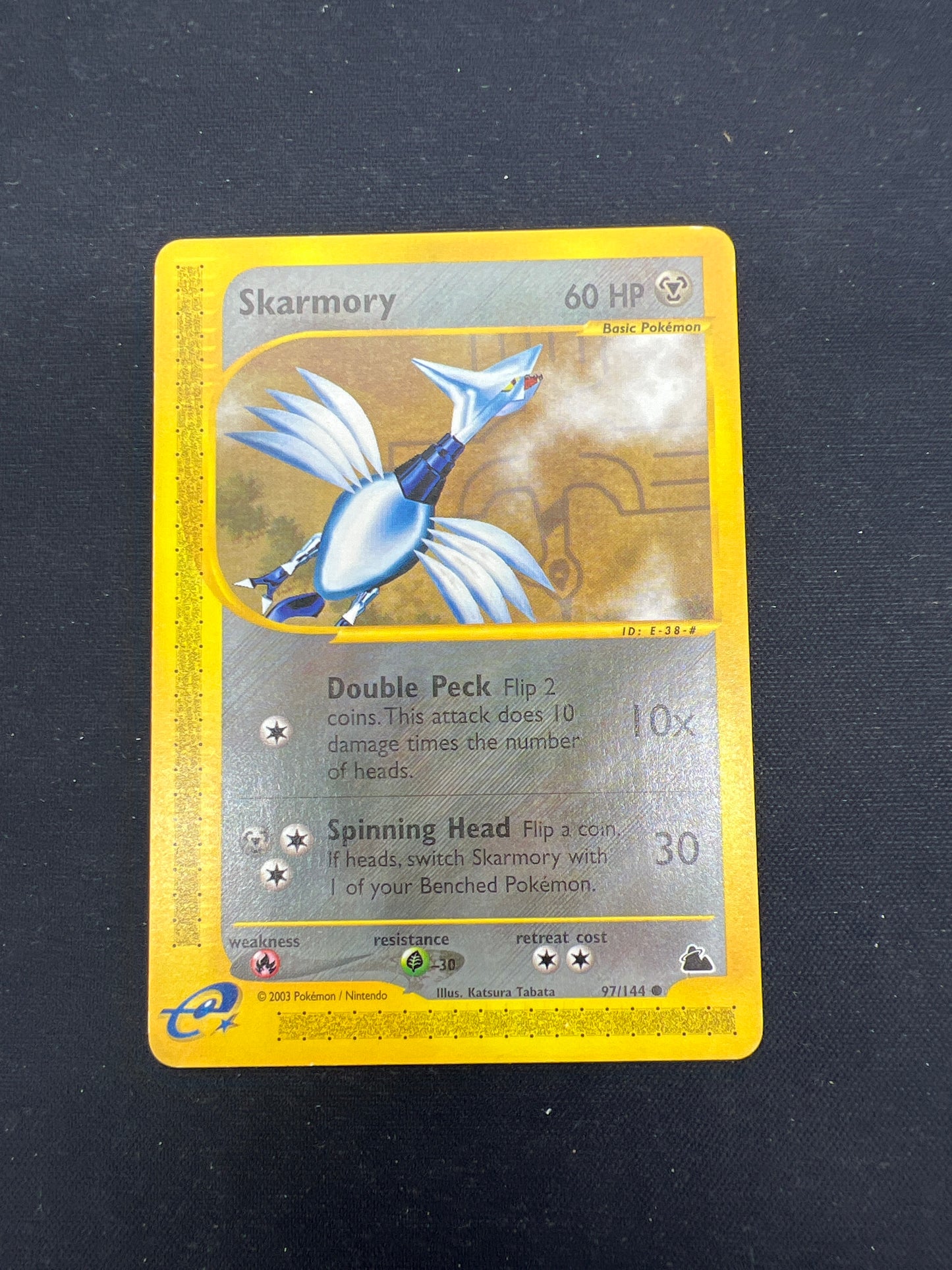Auction Lot 248: Pokemon Cards Skarmory Skyridge Conditions Vary