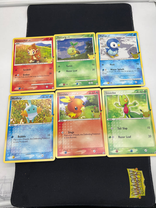 Auction Lot 78: Pokemon Cards Lot of 6 Assorted Celebrations Jumbo Lot 4 Conditions Vary