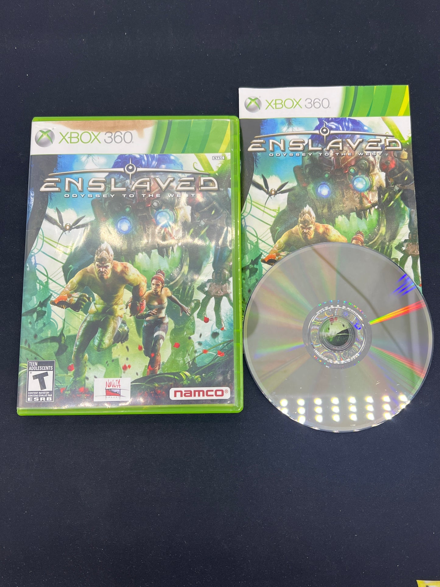 Auction Lot 139: XBOX 360 Video Game Enslaved CIB