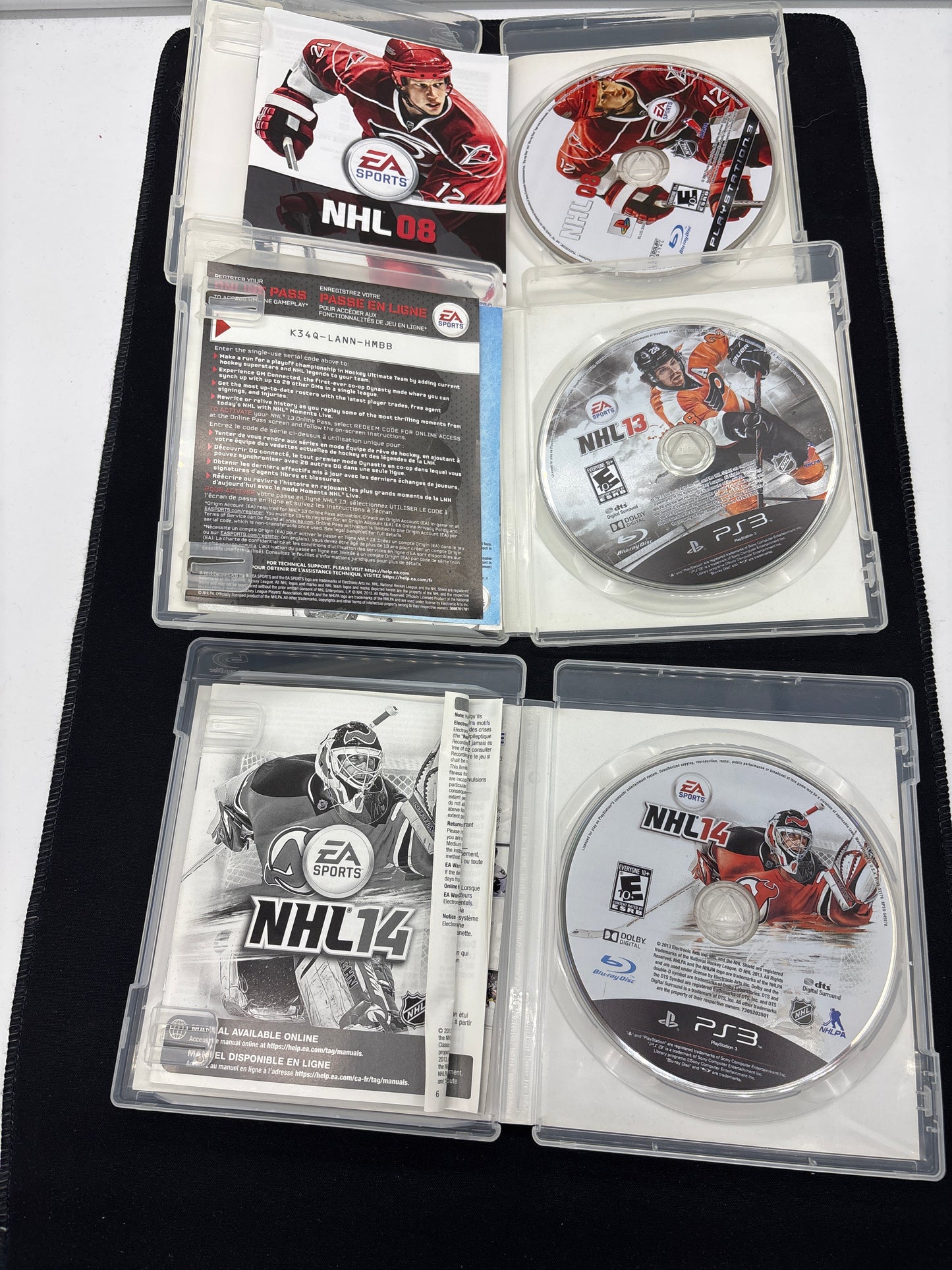 Auction Lot 164: NHL Video Game Lot PlayStation 3 CIB