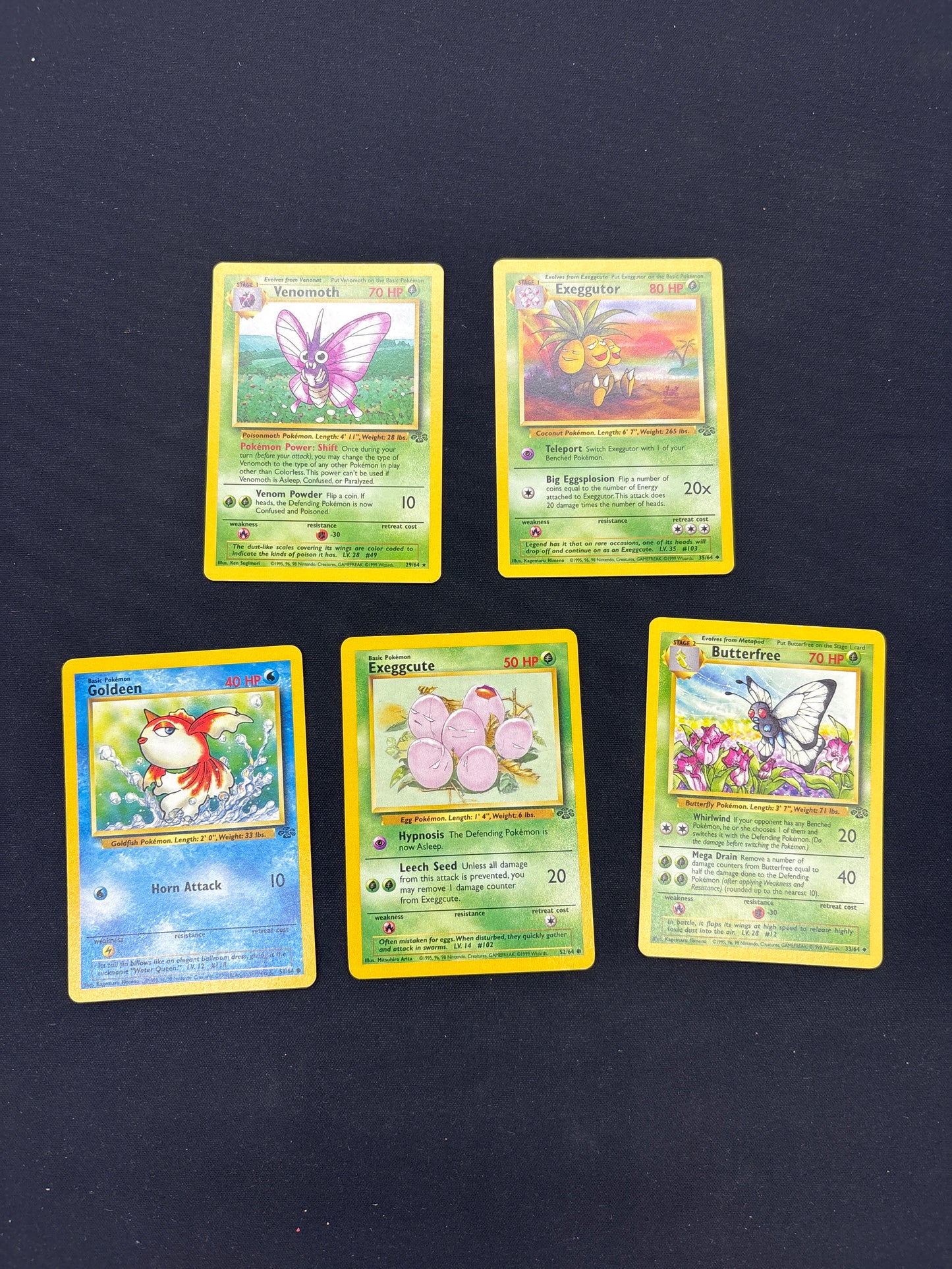 Auction Lot 86: Pokemon Jungle Card Lot Conditions Vary