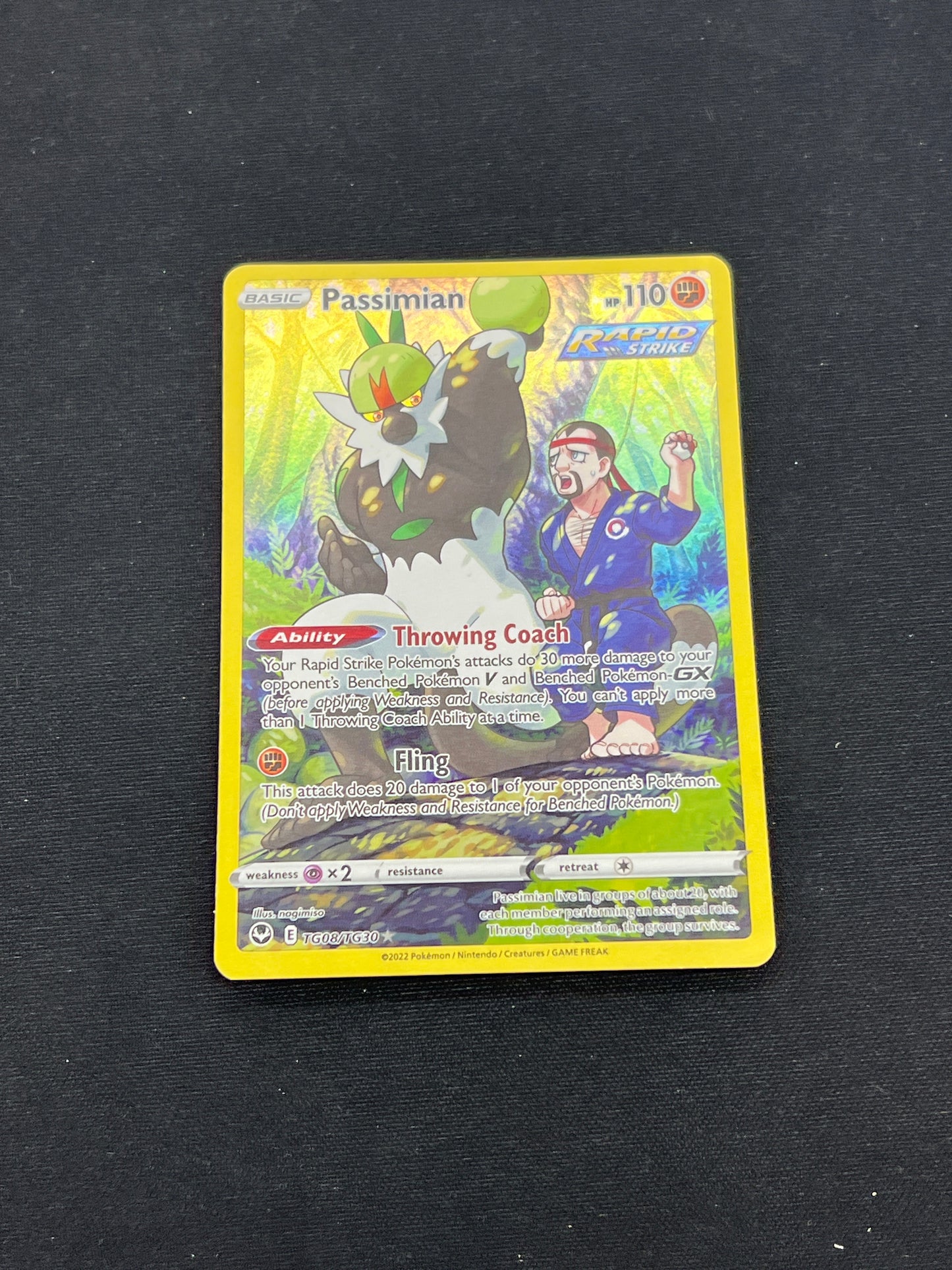 Auction Lot 363: Pokemon Cards Passimian Trainer Gallery Silver Tempest Conditions Vary