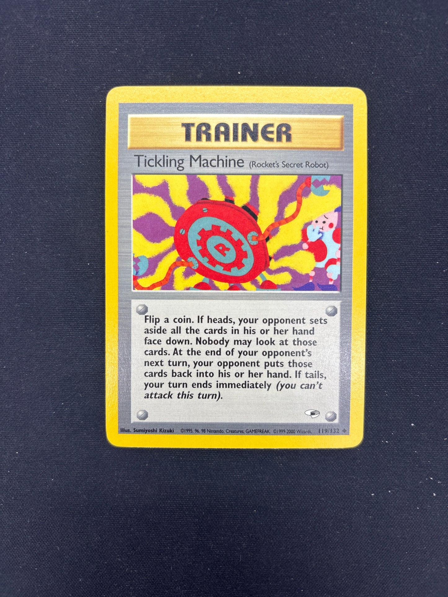 Auction Lot 185: Pokemon Card Tickling Machines Gym Heroes Conditions Vary