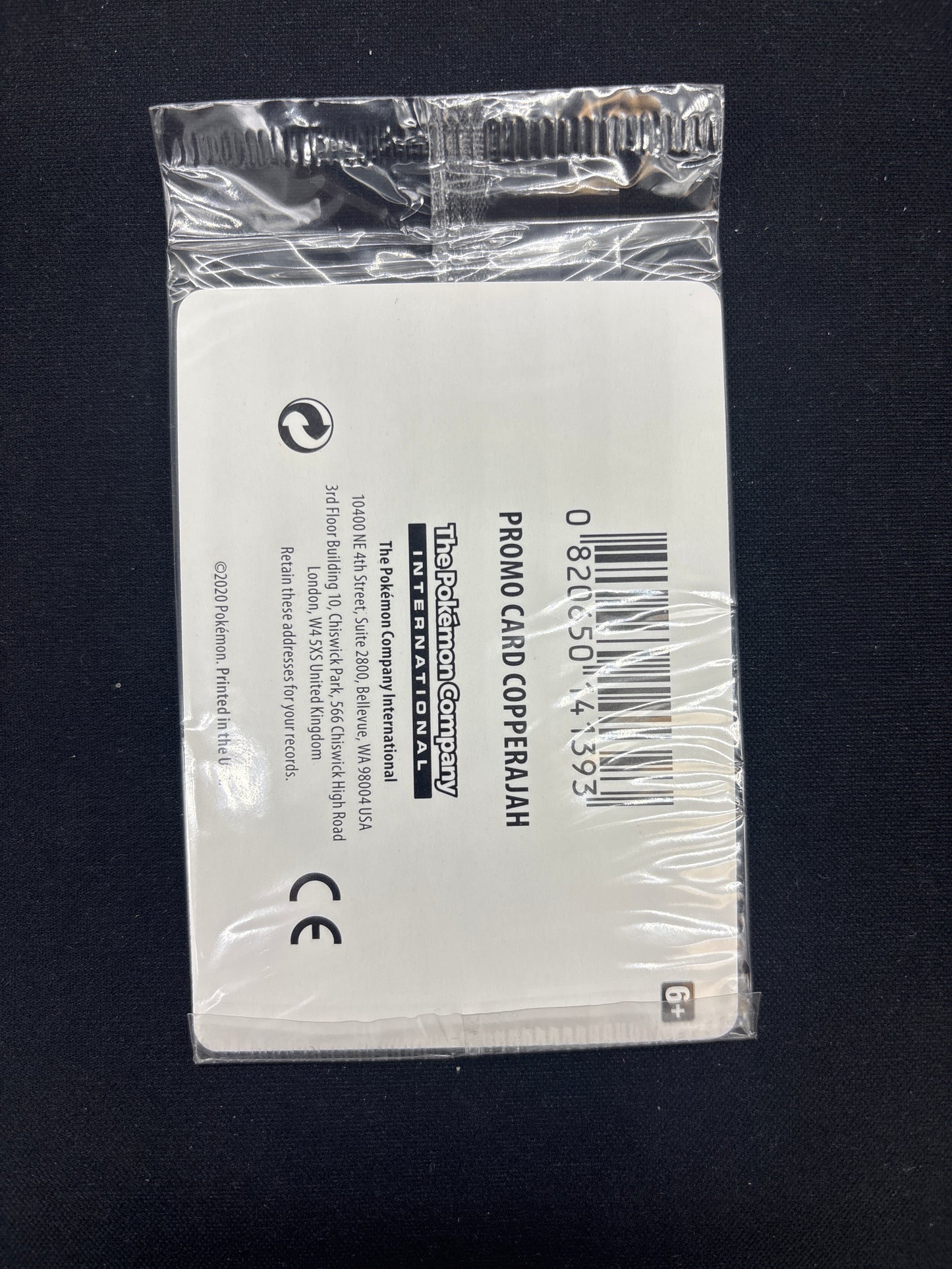 Auction Lot 267: Pokemon Card Copperajah Sealed SWSH Promo Conditions Vary