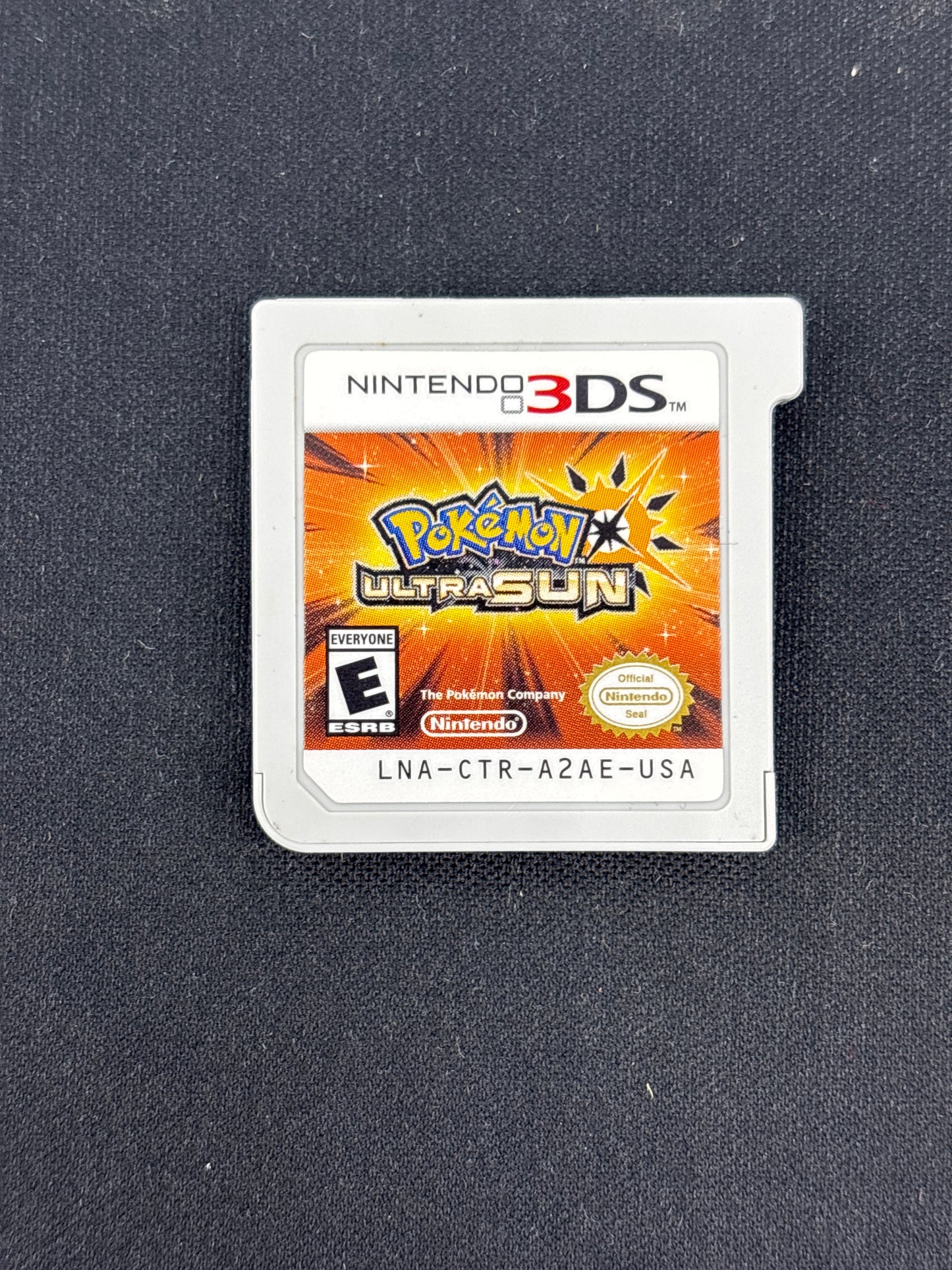 Auction Lot 105: Pokemon Ultra Sun Video Game Nintendo 3DS Loose