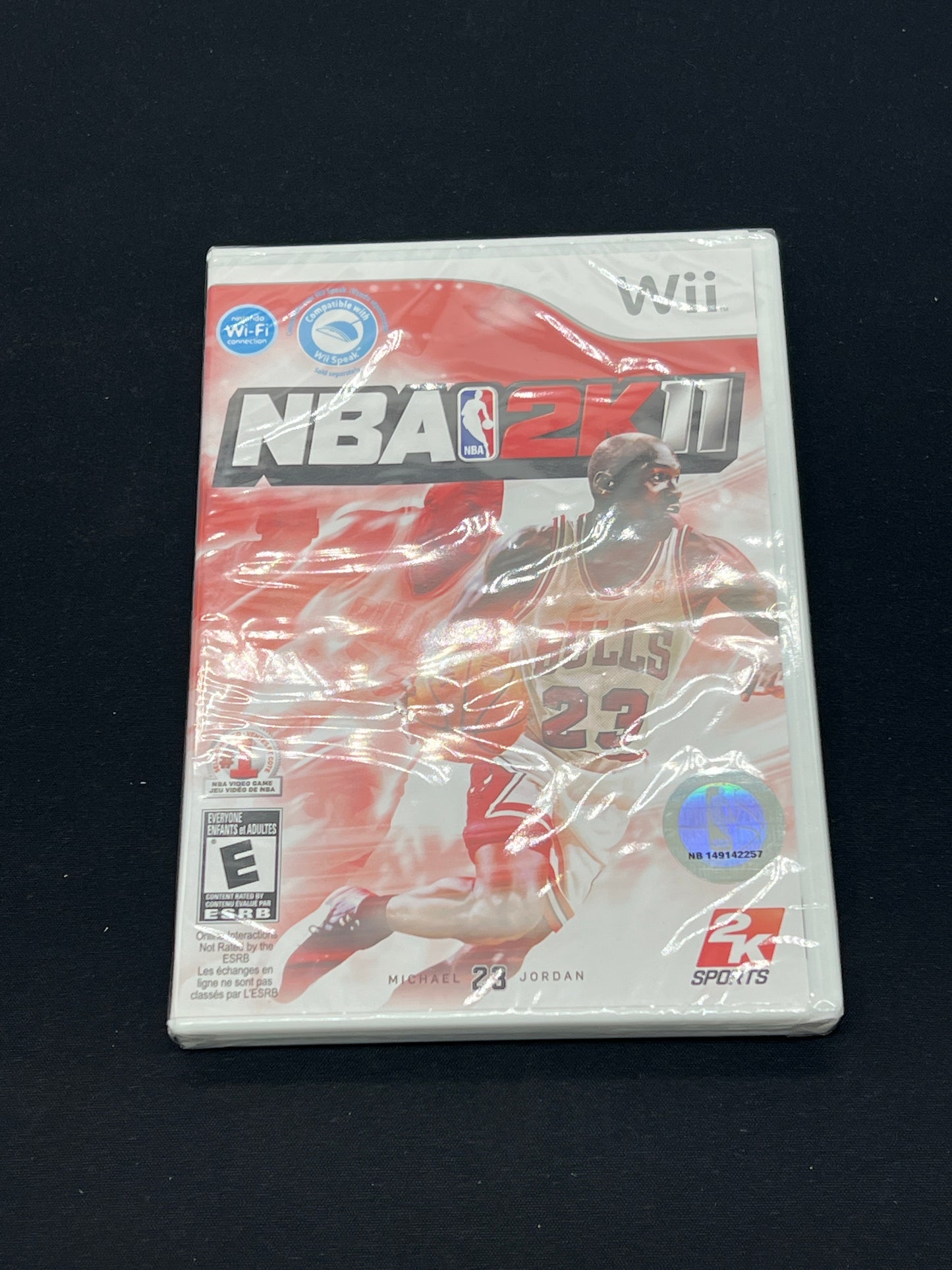 Auction Lot 134: Nintendo WII NBA 2K11 Sealed CIB