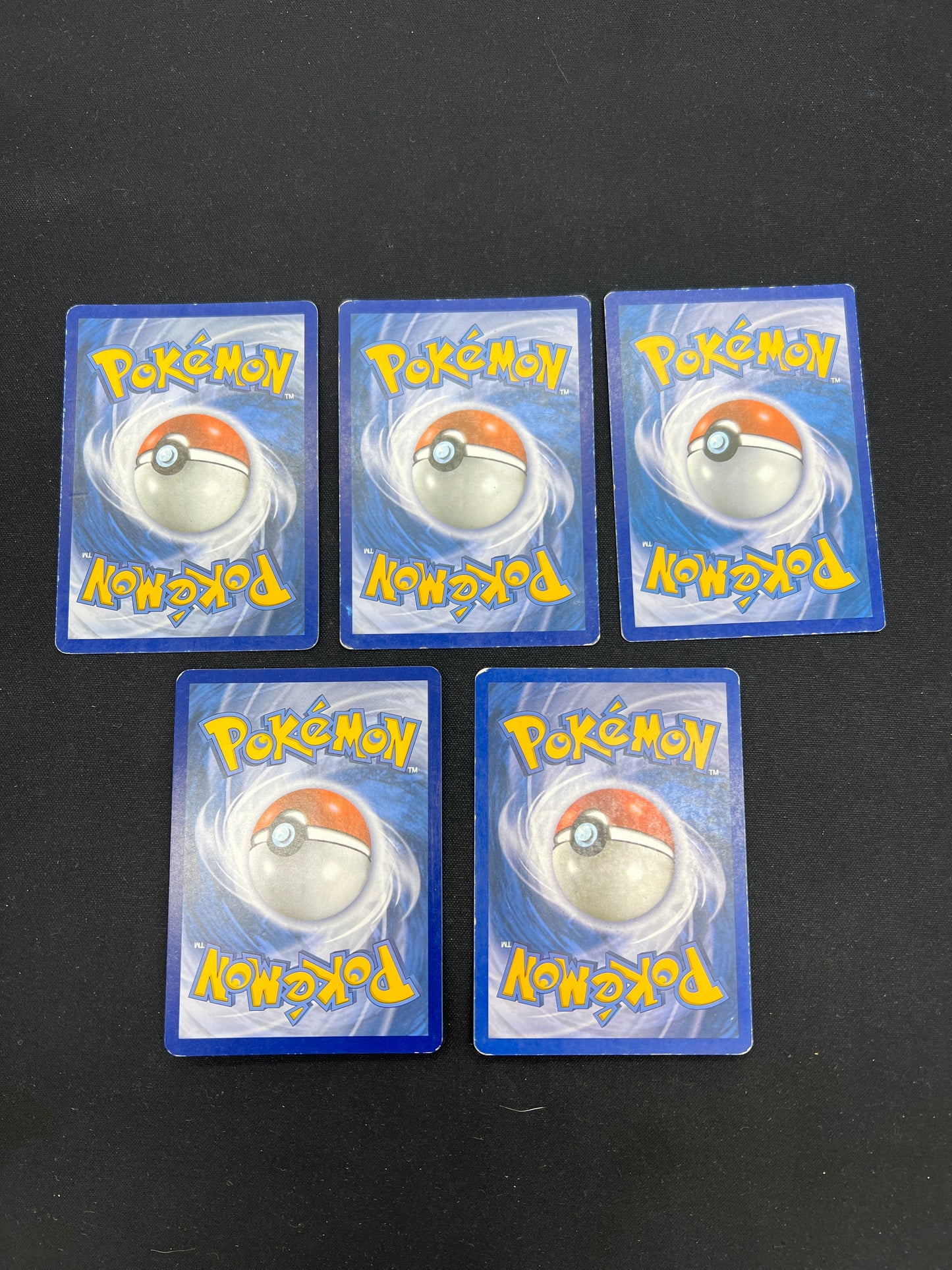 Auction Lot 225: Pokemon Cards Assorted Lot of 5 Cracked Ice Holos Conditions Vary