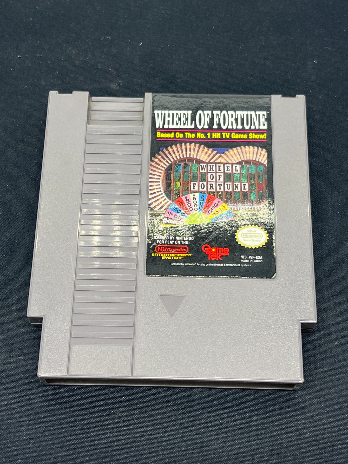 Auction Lot 331: Nintendo NES Video Game Loose Wheel of Fortune