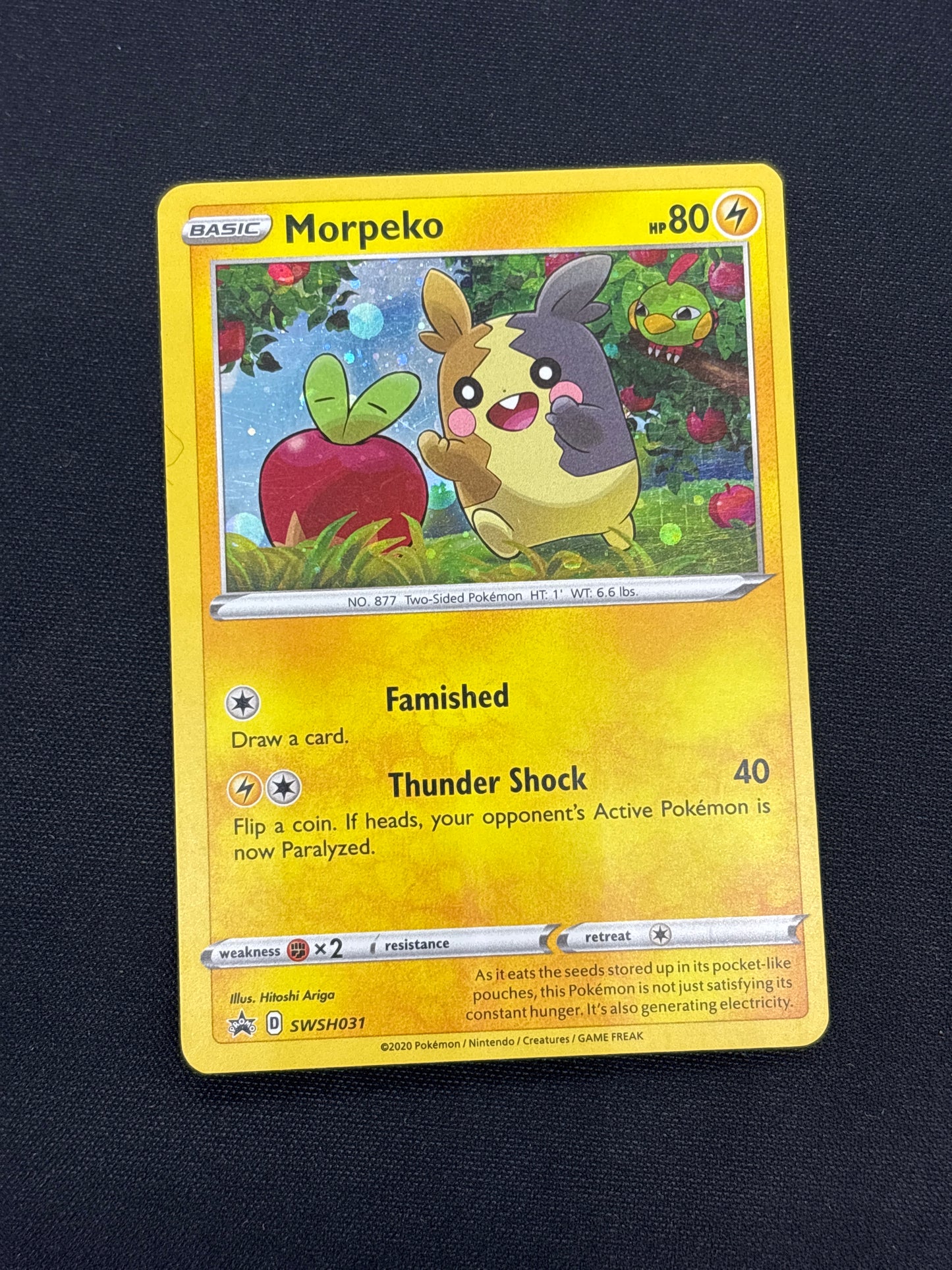 Auction Lot 154: Morpeko Promo Holo Card Lot Conditions Vary
