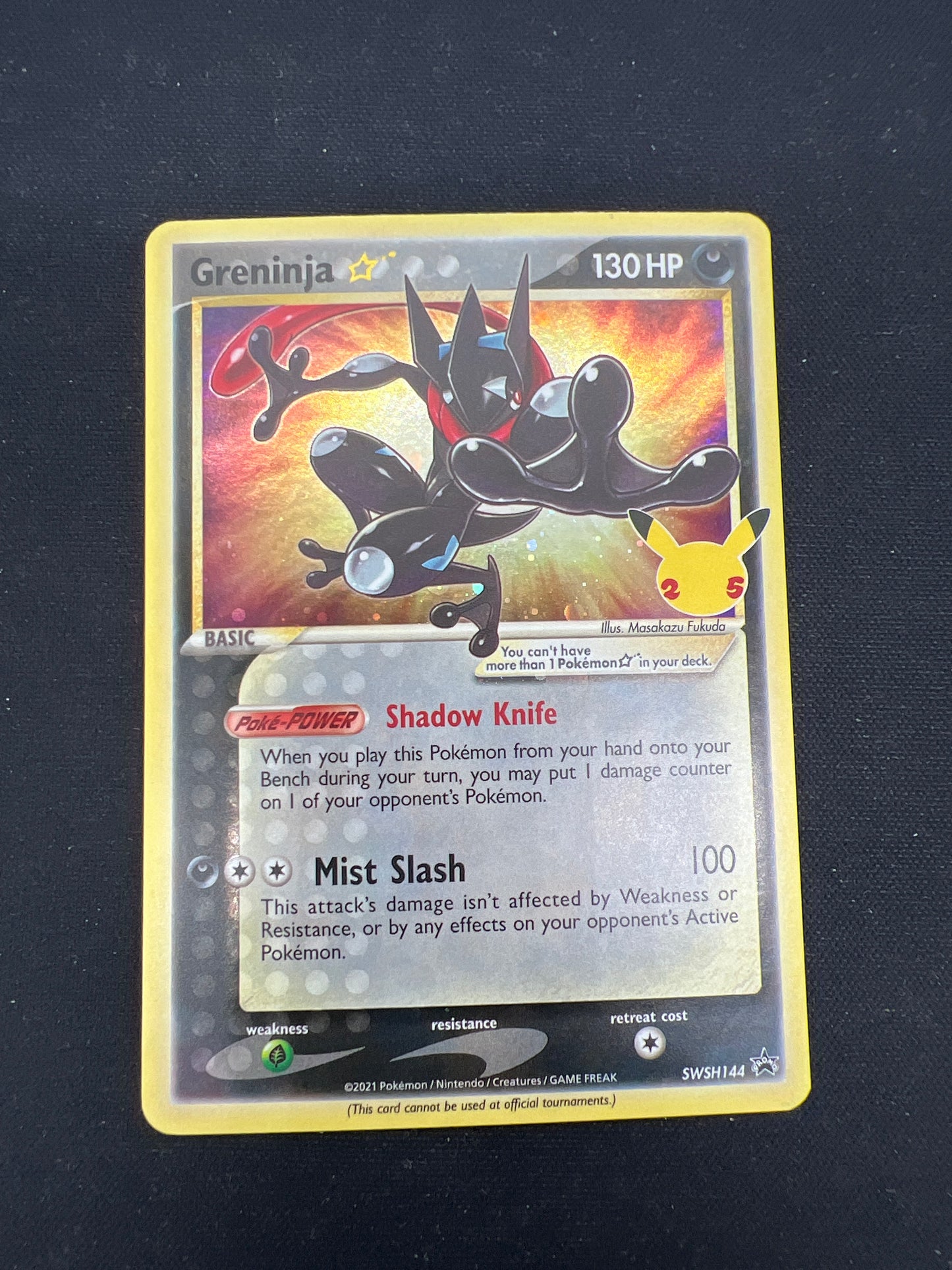 Auction Lot 206: Pokemon Cards Greninja Gold Star ETB Promo SWSH Celebrations Conditions Vary