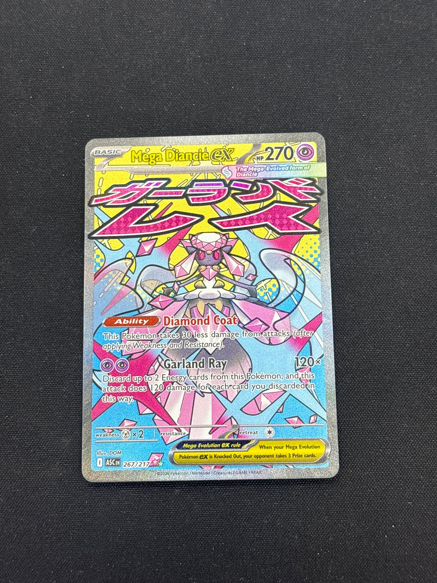 Auction Lot 39: Pokemon Cards Mega Diance EX Manga Art Lot 1 Condition Vary
