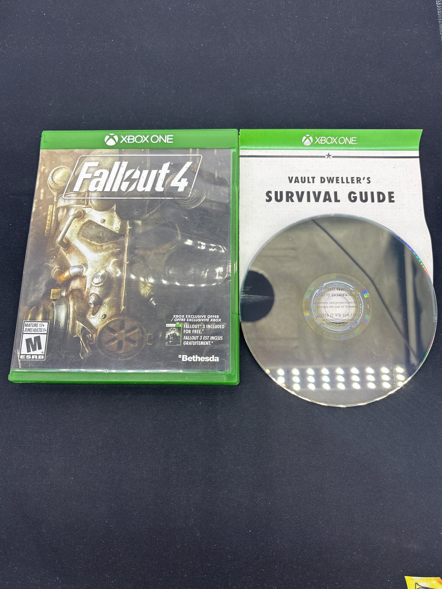 Auction Lot 225: XBOX ONE Video Game Fallout 4 CIB