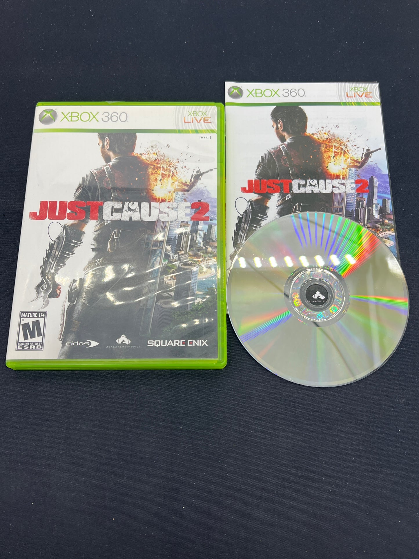 Auction Lot 191: XBOX 360 Video Game Just Cause 2 CIB