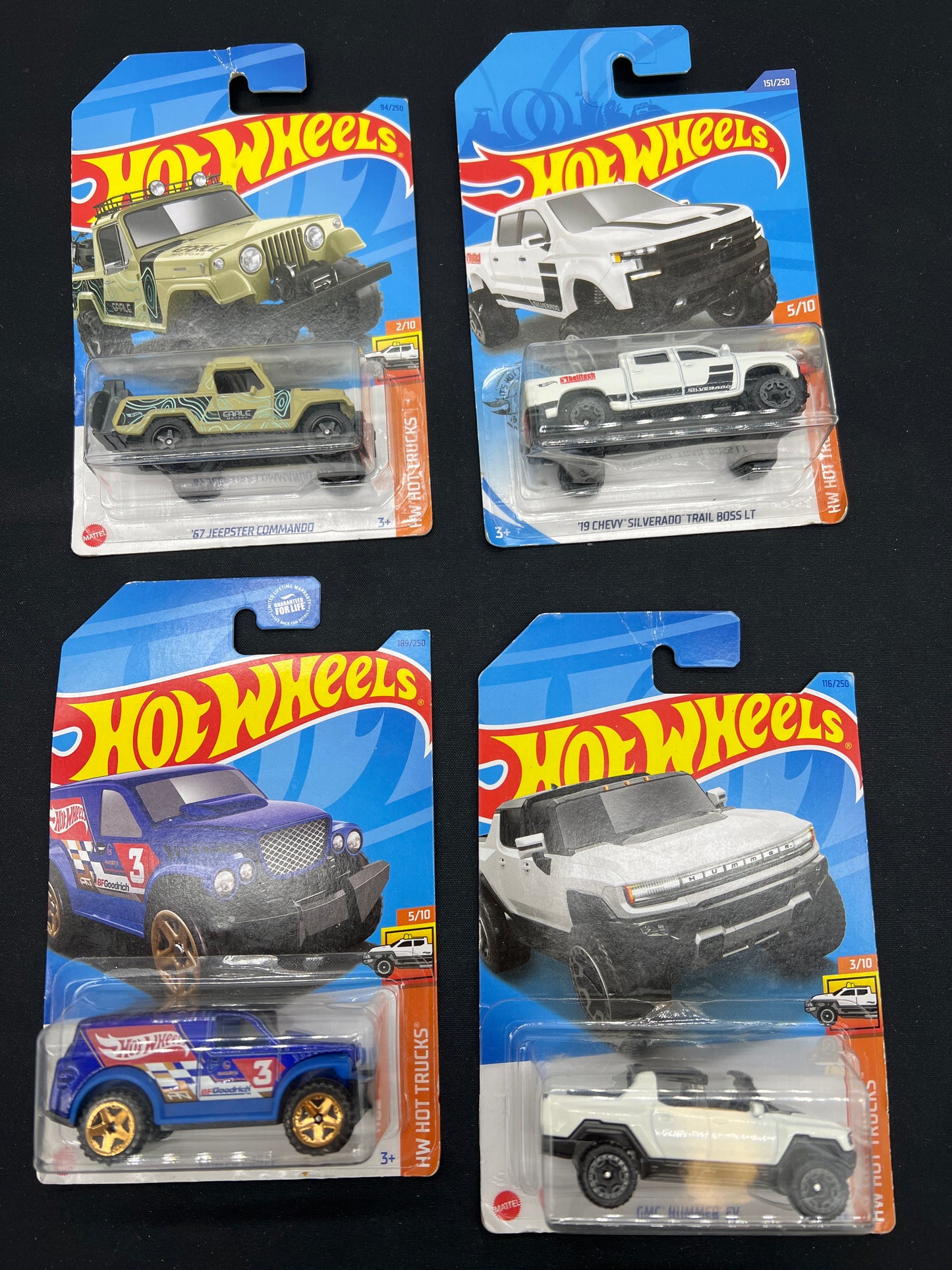 Auction Lot 205: Hot Wheels Lot of 4 Assorted Sealed Lot 4