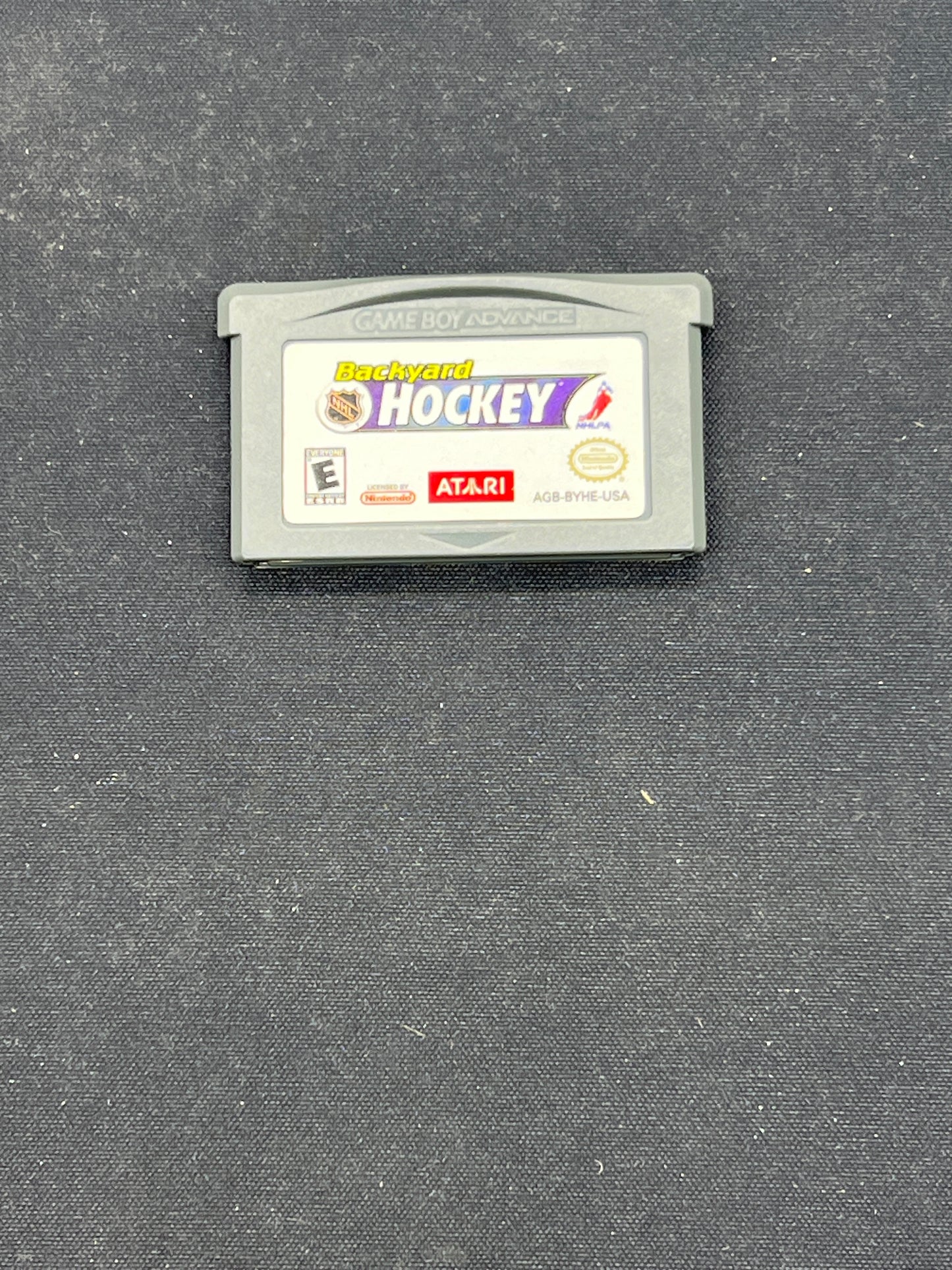 Auction Lot 208: Gameboy Advance NHL Backyard Hockey Cartridge Only