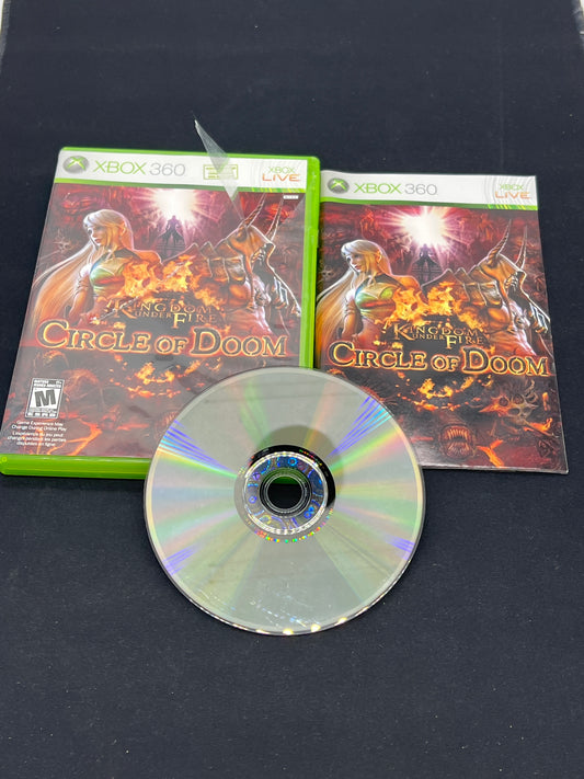Auction Lot 226: XBOX 360 Video Game Kindom Under Fire Circle of Doom CIB