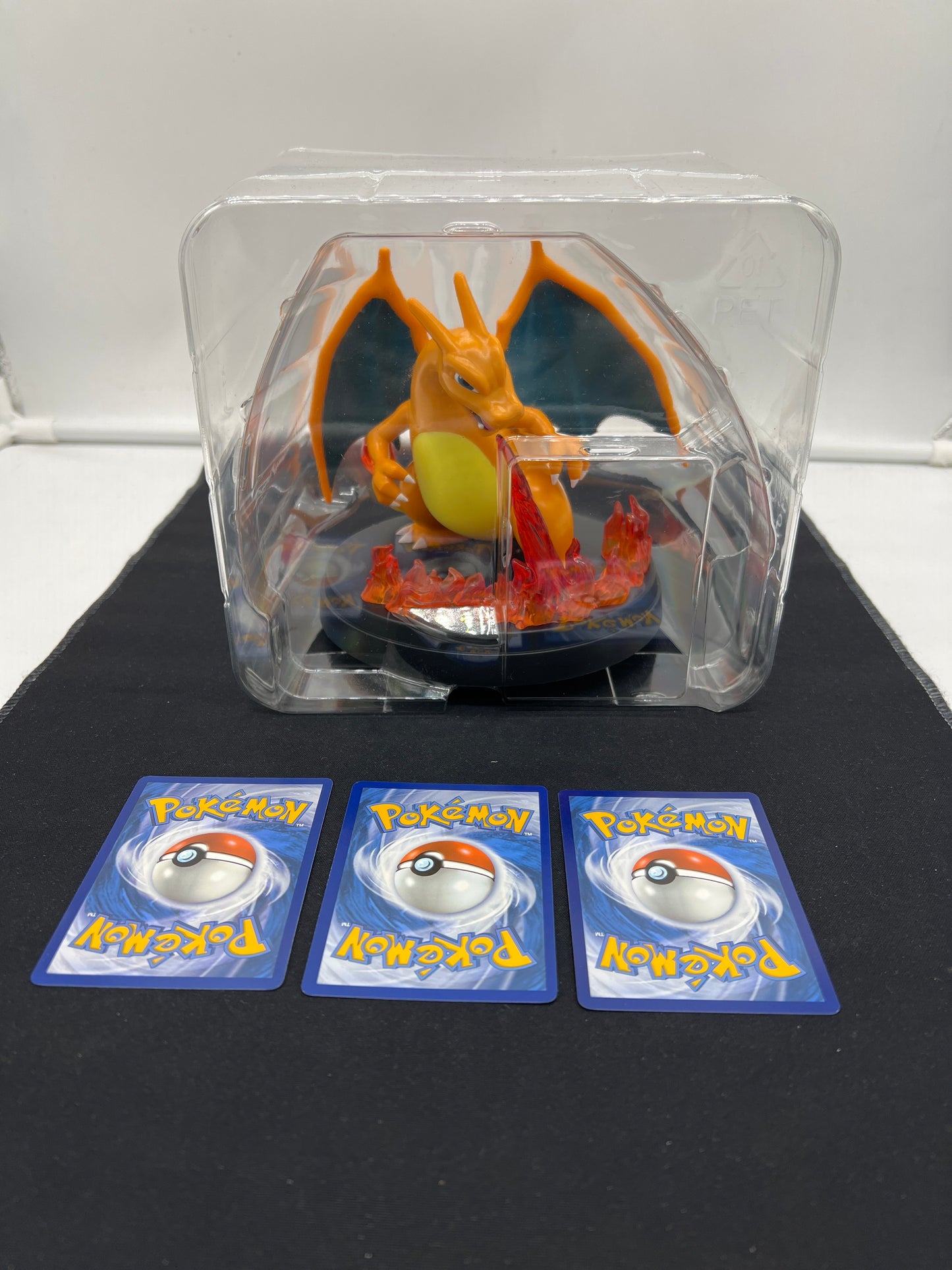 Auction Lot 83: Pokemon Cards Charizard Figure Collection With Box and Promos Conditions Vary