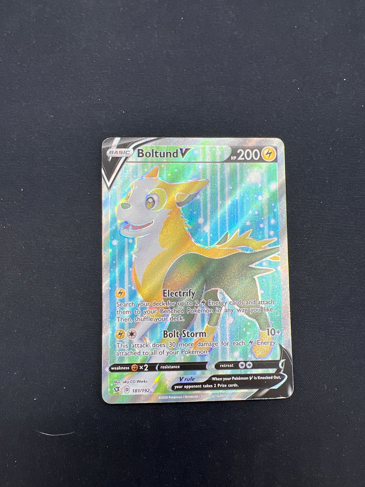 Auction Lot 135: Pokemon Cards Boltund V Rebel Clash Conditions Vary