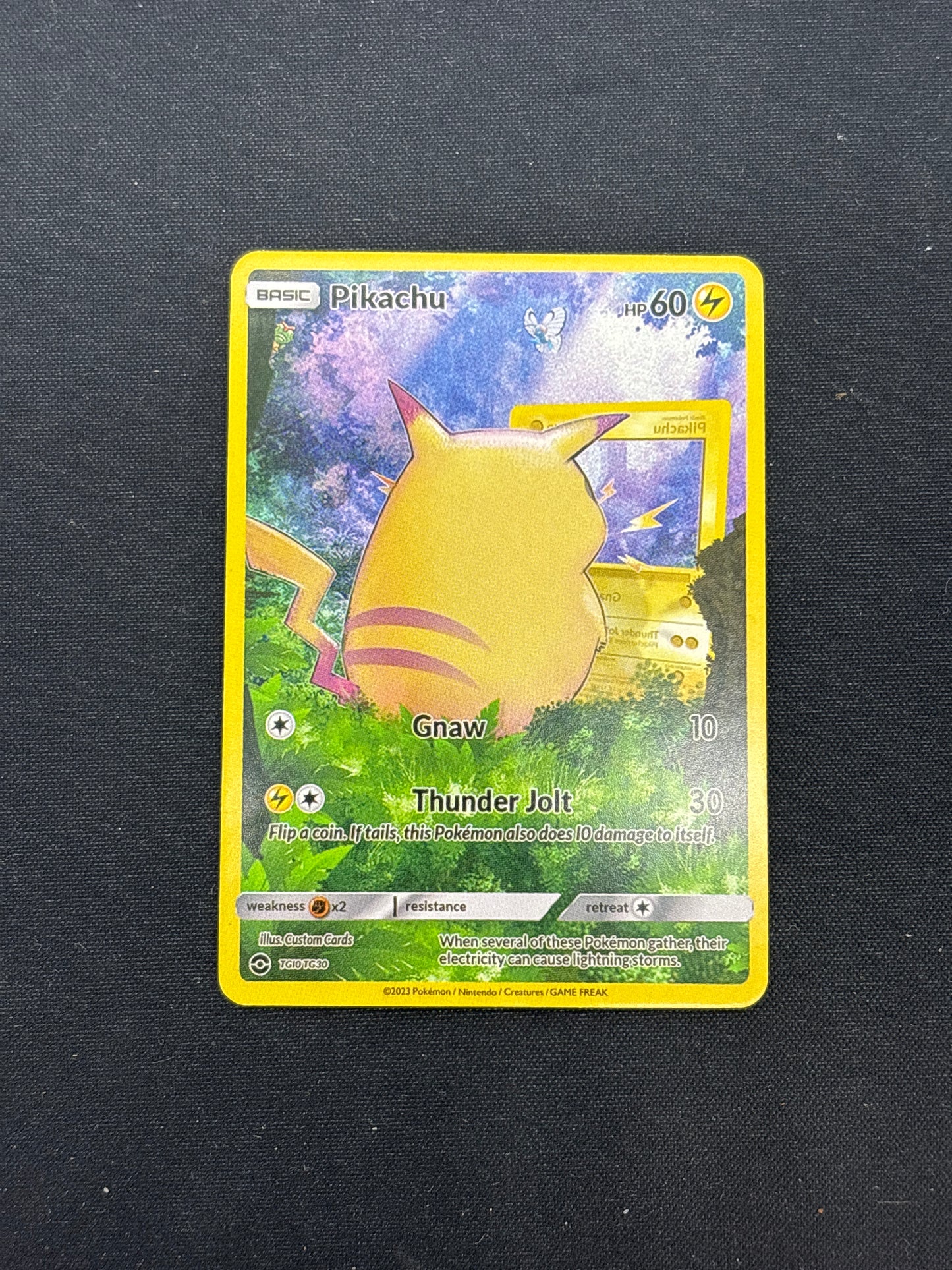 Auction Lot 272: Pokemon Cards CUSTOM Pikachu Conditions Vary
