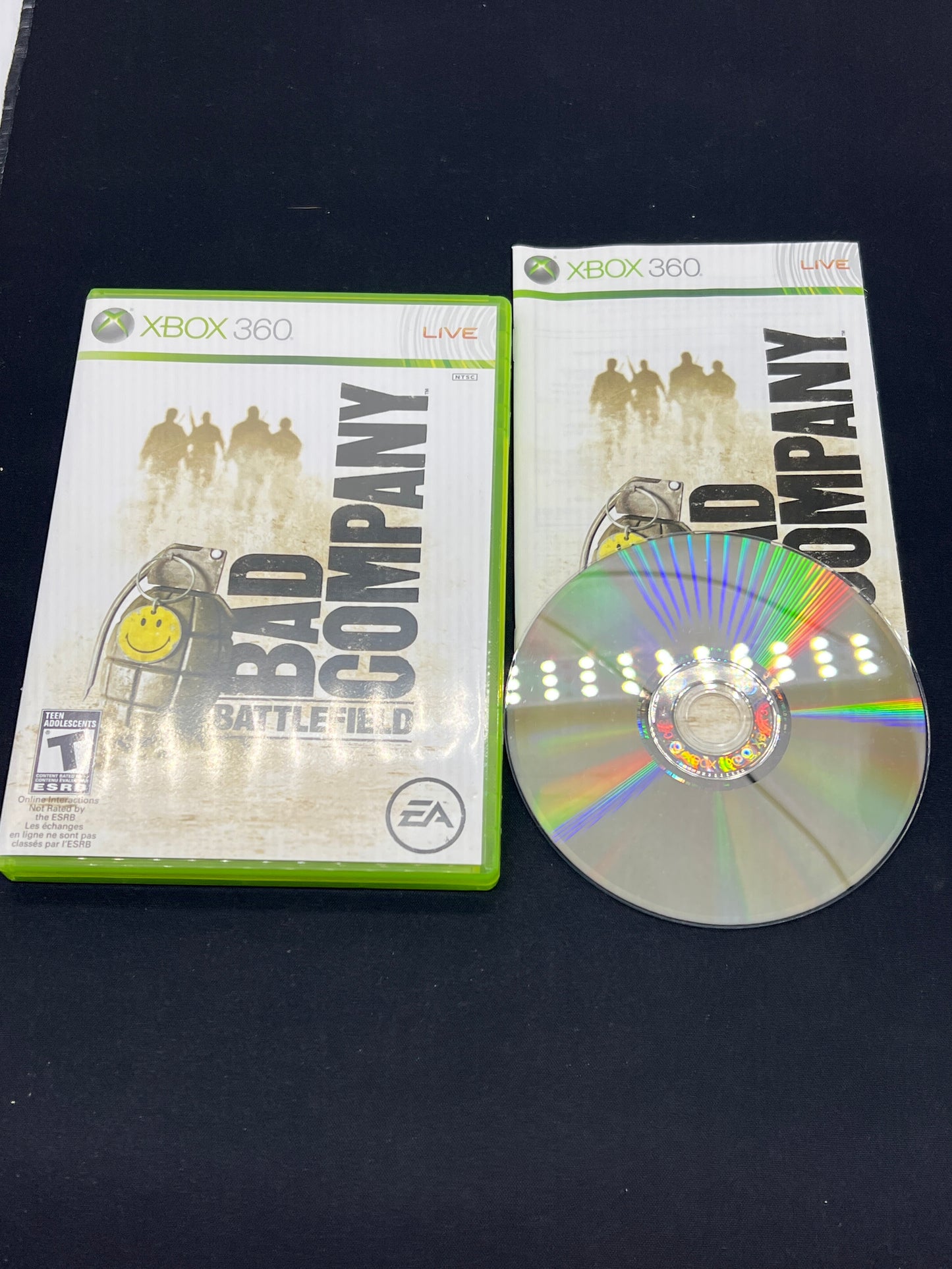 Auction Lot 210: XBOX 360 Video Game Lot of 2 Battlefield Bad Company