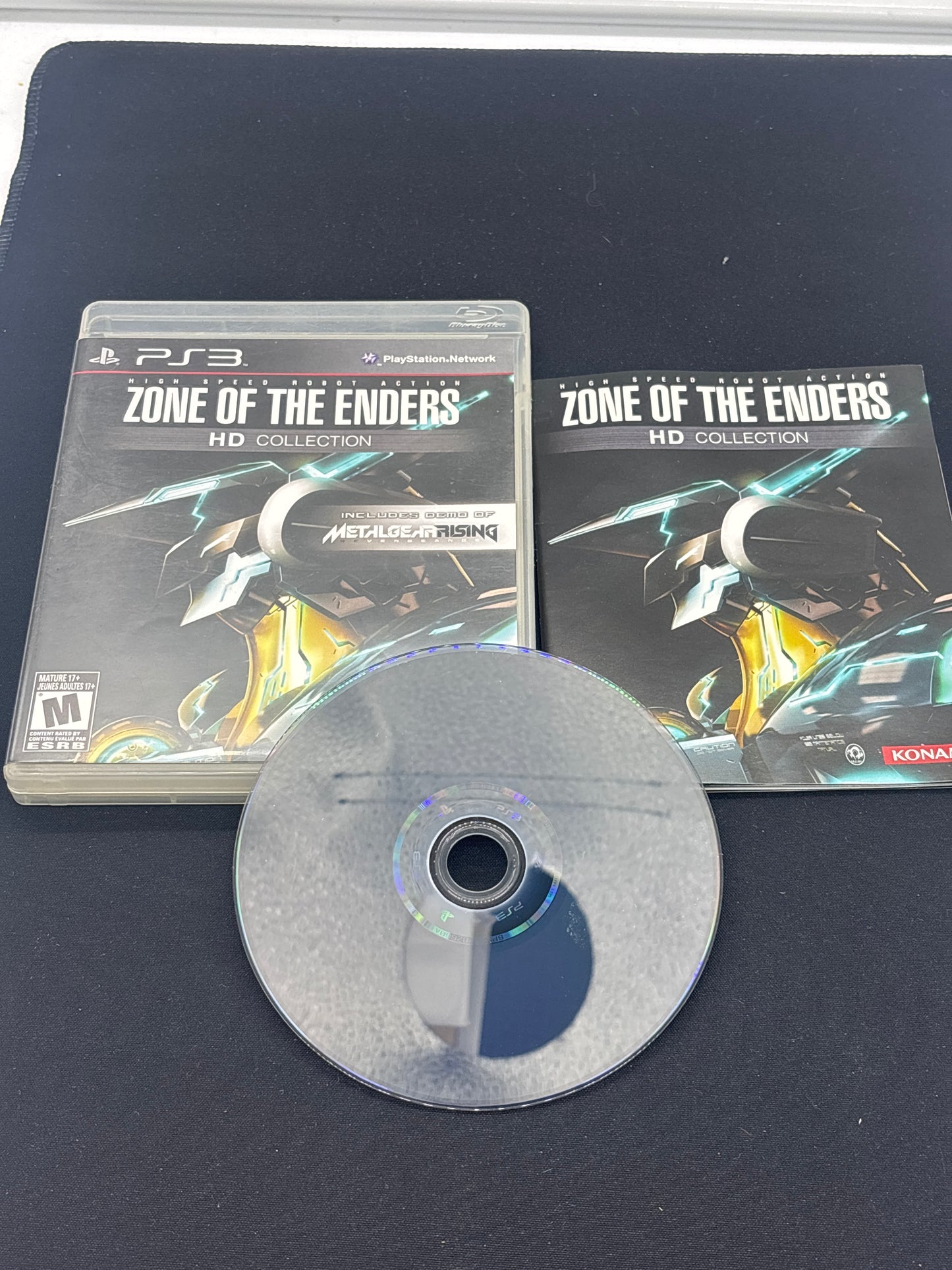 Auction Lot 75: PlayStation 3 Zone of the Enders With Case & Disc