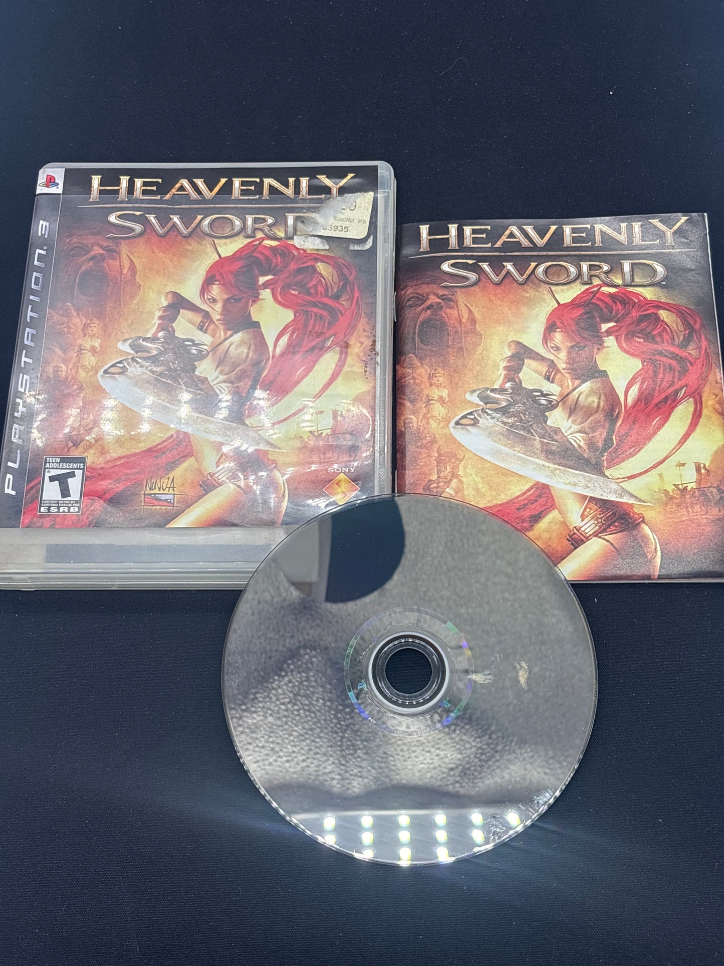 Auction Lot 85: PlayStation 3 Heavenly Sword With Case & Disc