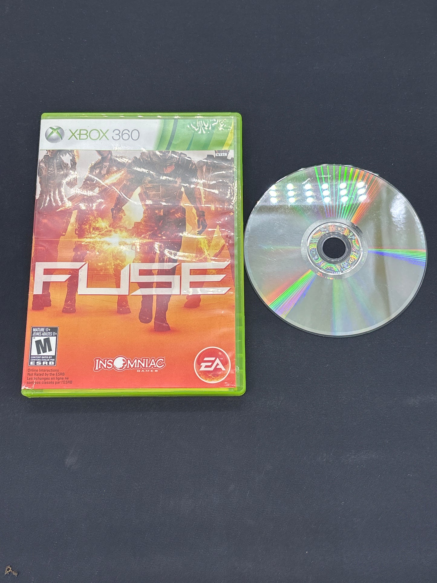 Auction Lot 158: Fuse XBOX 360 Video Game