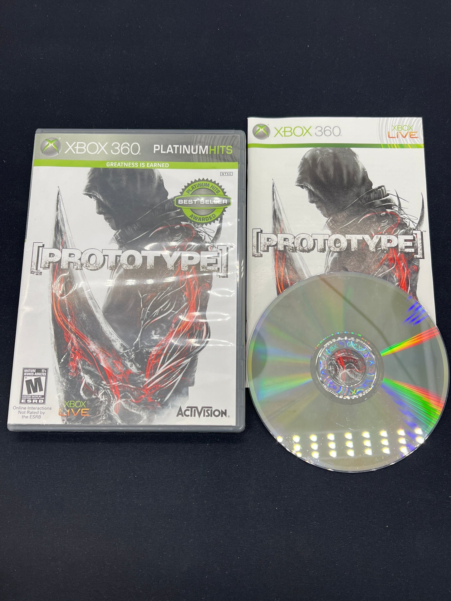 Auction Lot 155: XBOX 360 Video Game Prototype CIB