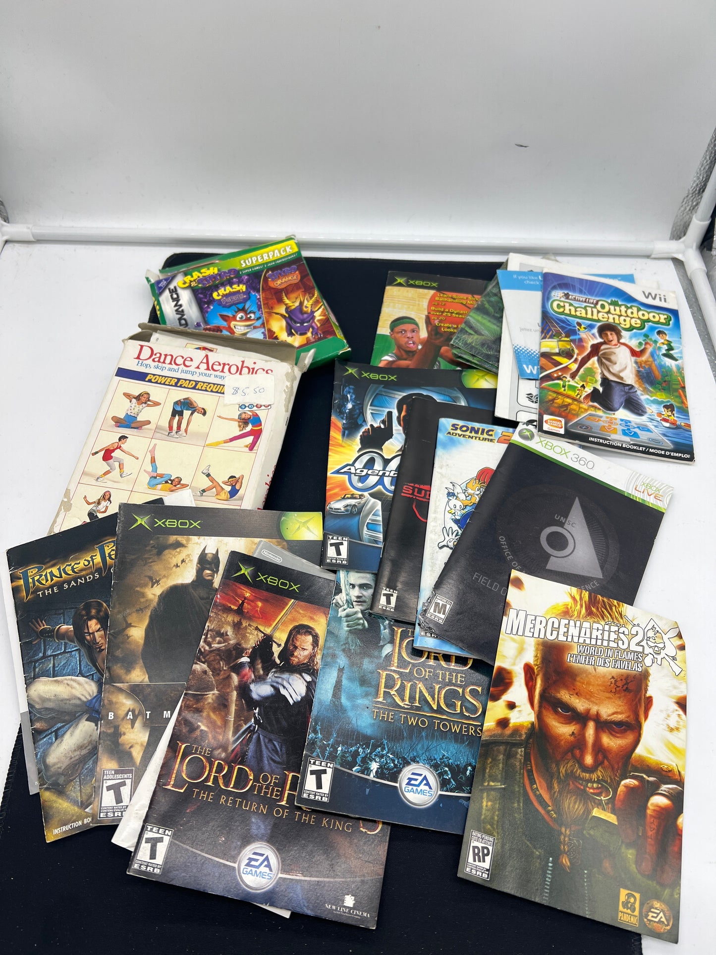 Auction Lot 336: Assorted Game Manuals