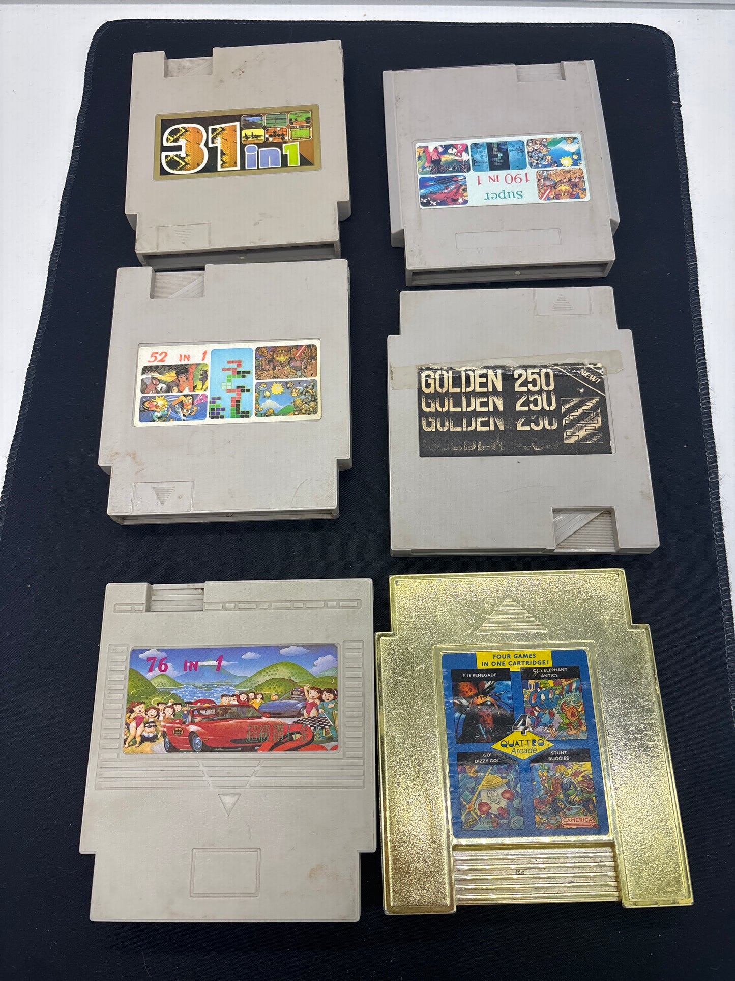 Auction Lot 342: Nintendo NES Games Lot of 6 Cartridge Only