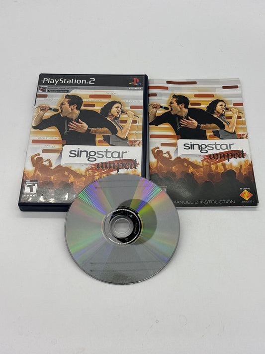 Auction Lot 101: Singstar Amped Video Game Playstation 2 CIB