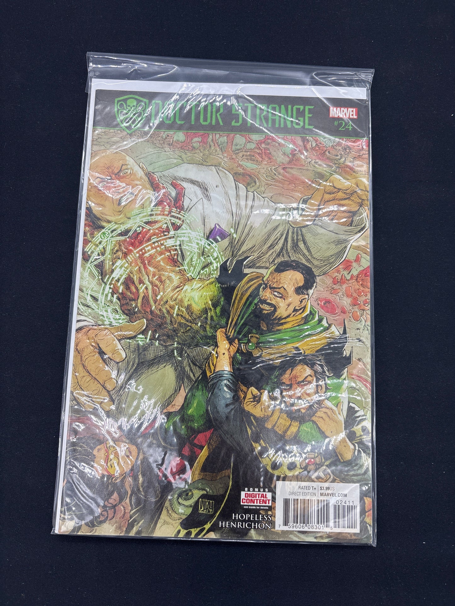 Auction Lot 123: Marvel Comics Doctor Strange Issue 24 Comic Book